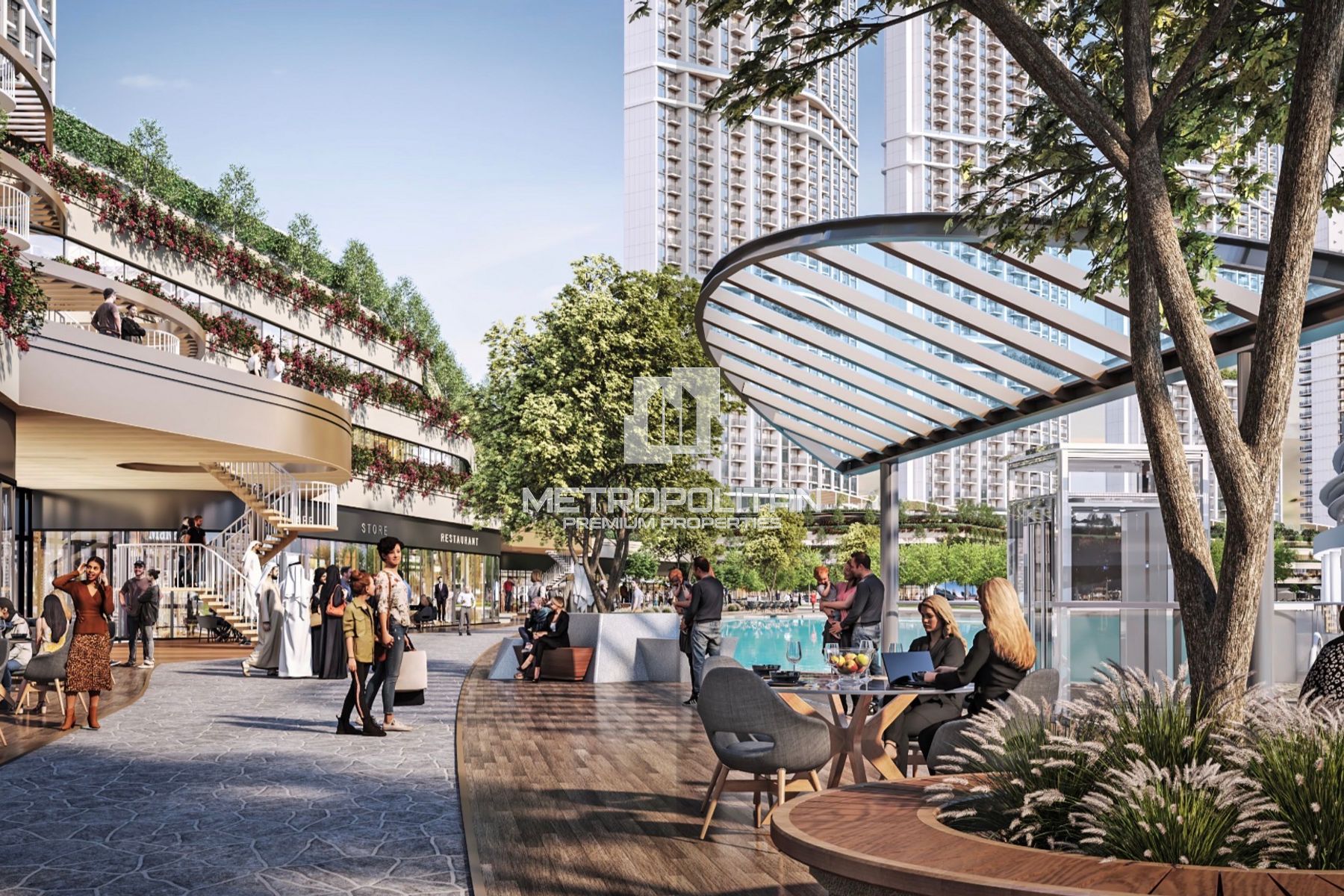 Image - 360 Riverside Crescent, Bukadra, Dubai | Project - Apartment