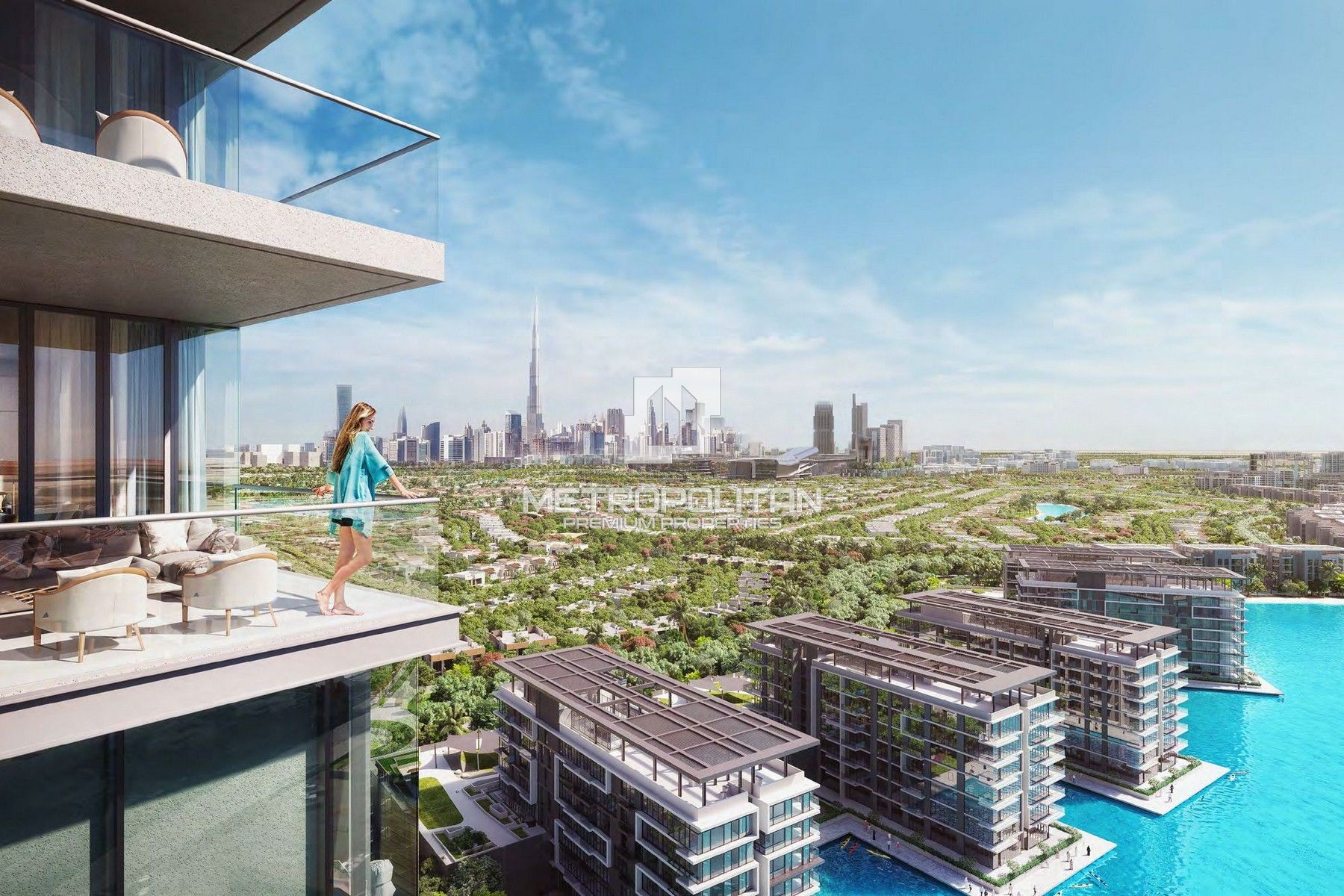 1-комнатная квартира на продажу в Damac Lagoons – MPS-40874 photo-0