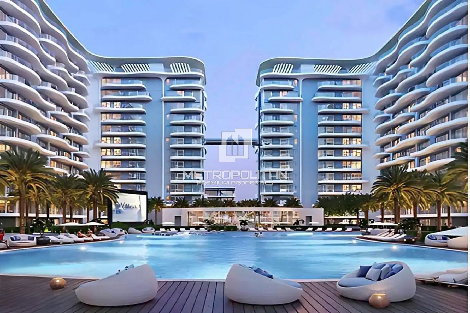 Damac Lagoons 1卧室公寓出售 – MPS-41437