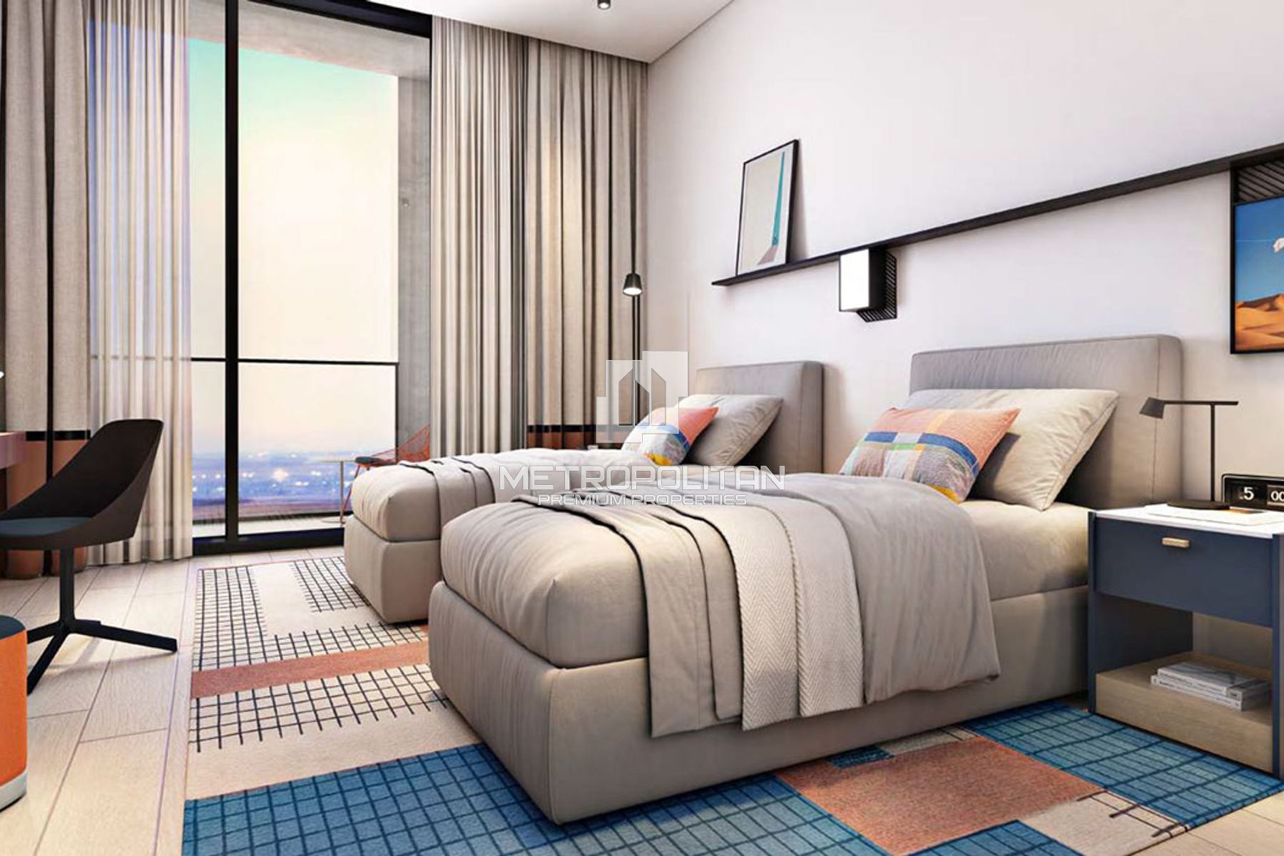 1BR Apartment for Sale in Rove Home Aljada, Aljada - MPS-41875