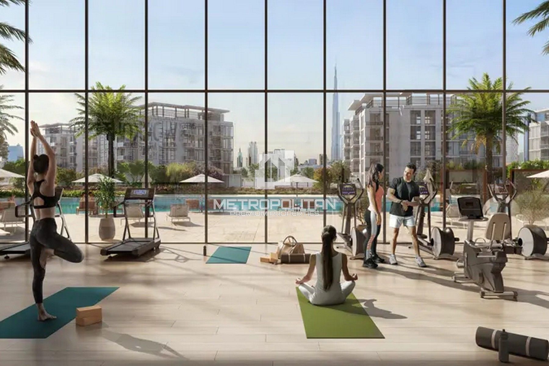 Pool View | High Floor | With Maids Room