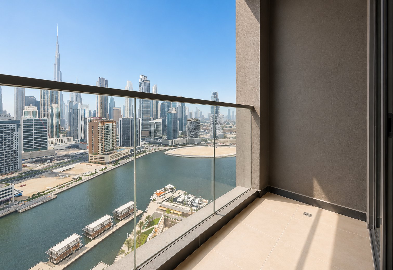 Vacant | Burj and Canal Views | Spacious Layout