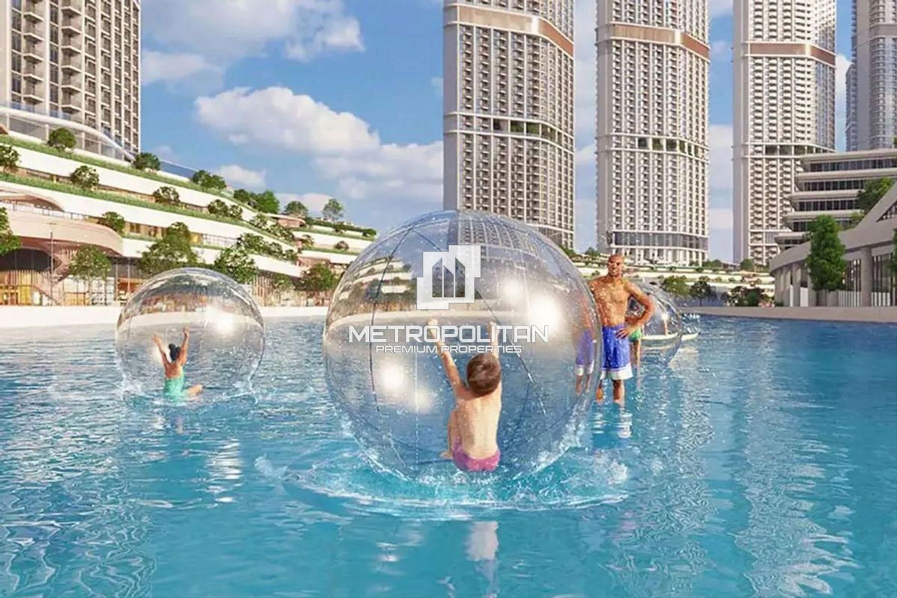 Image - 360 Riverside Crescent, Mohammed Bin Rashid City, Dubai | Project - شقة