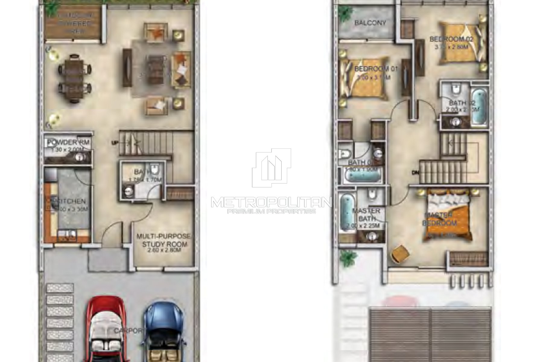 4BR Townhouse for Sale in Damac Hills 2 – MPS-42616 photo-10