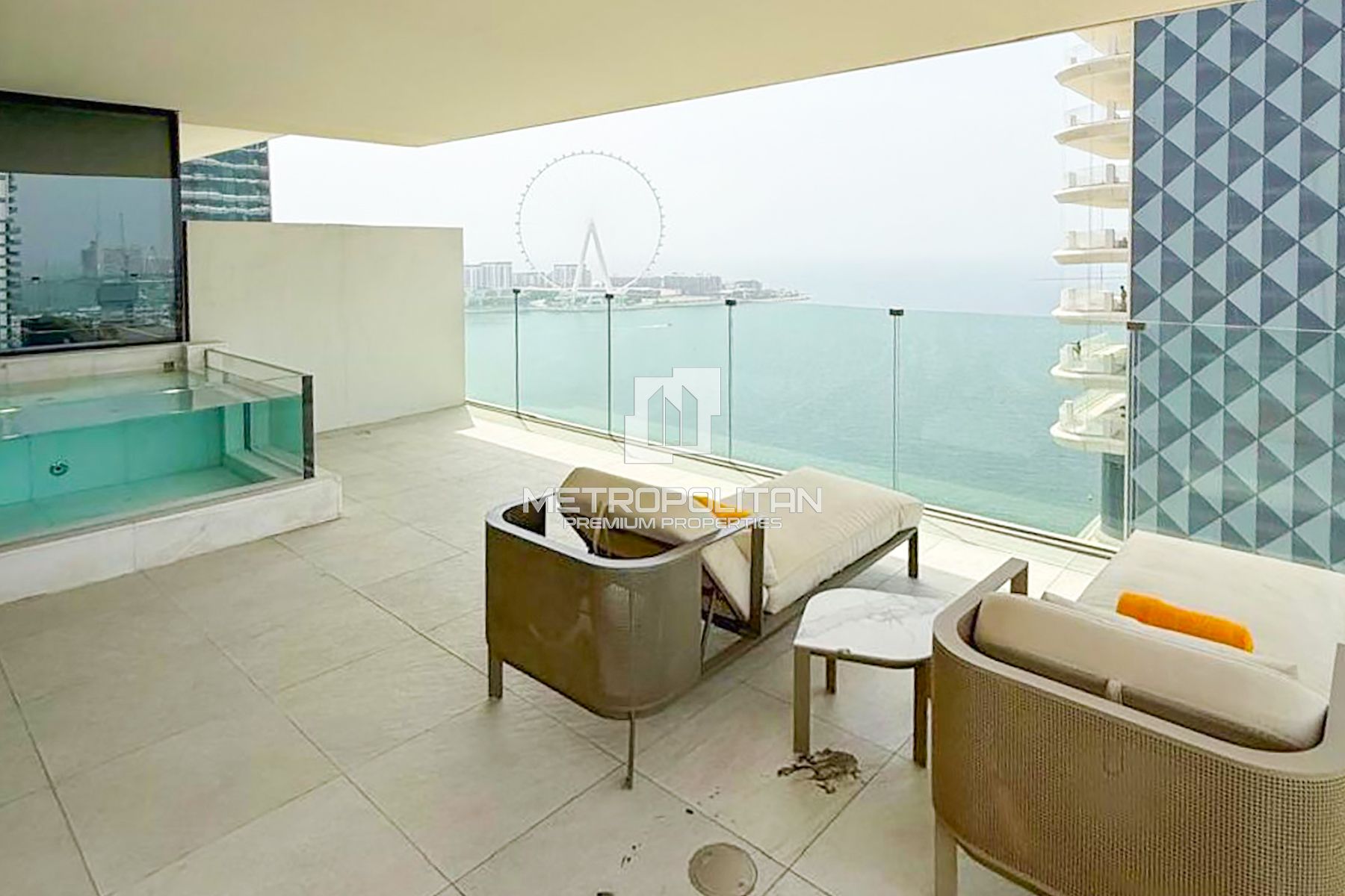 Sea and Ain Dubai View | Big Layout | Furnished