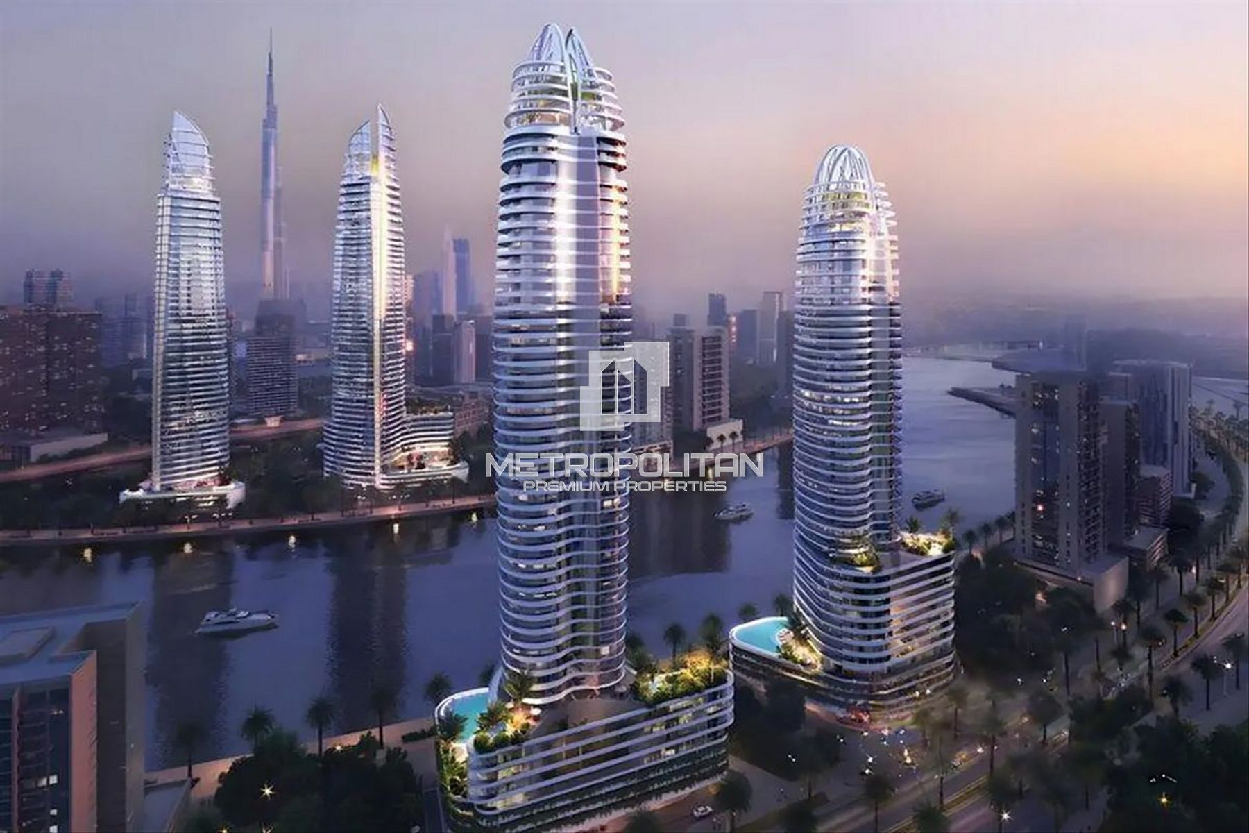 Image - Canal Crown 1, Business Bay, Dubai | Project - Appartement