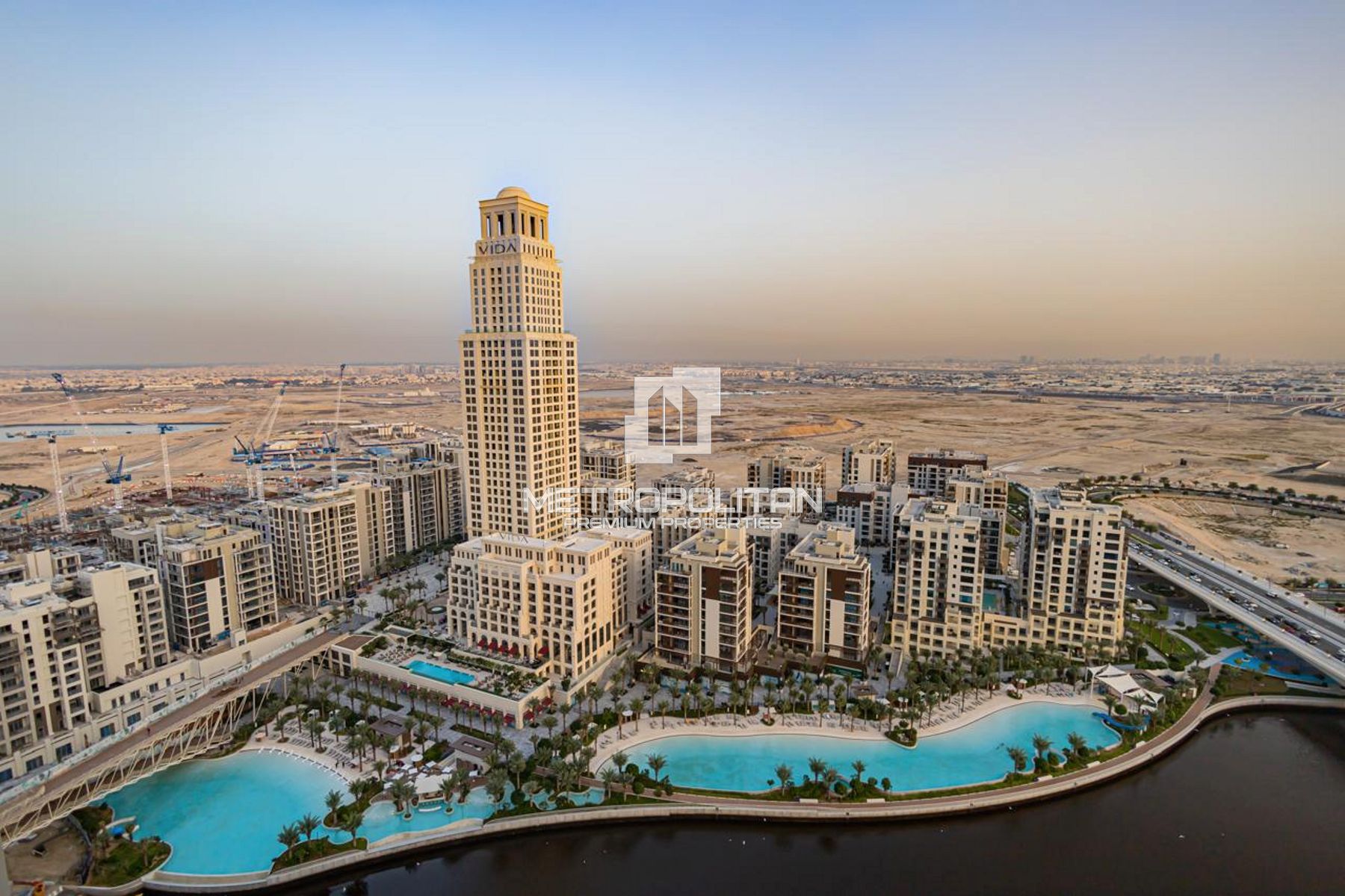 Fully Furnished/ Canal View/ High Floor