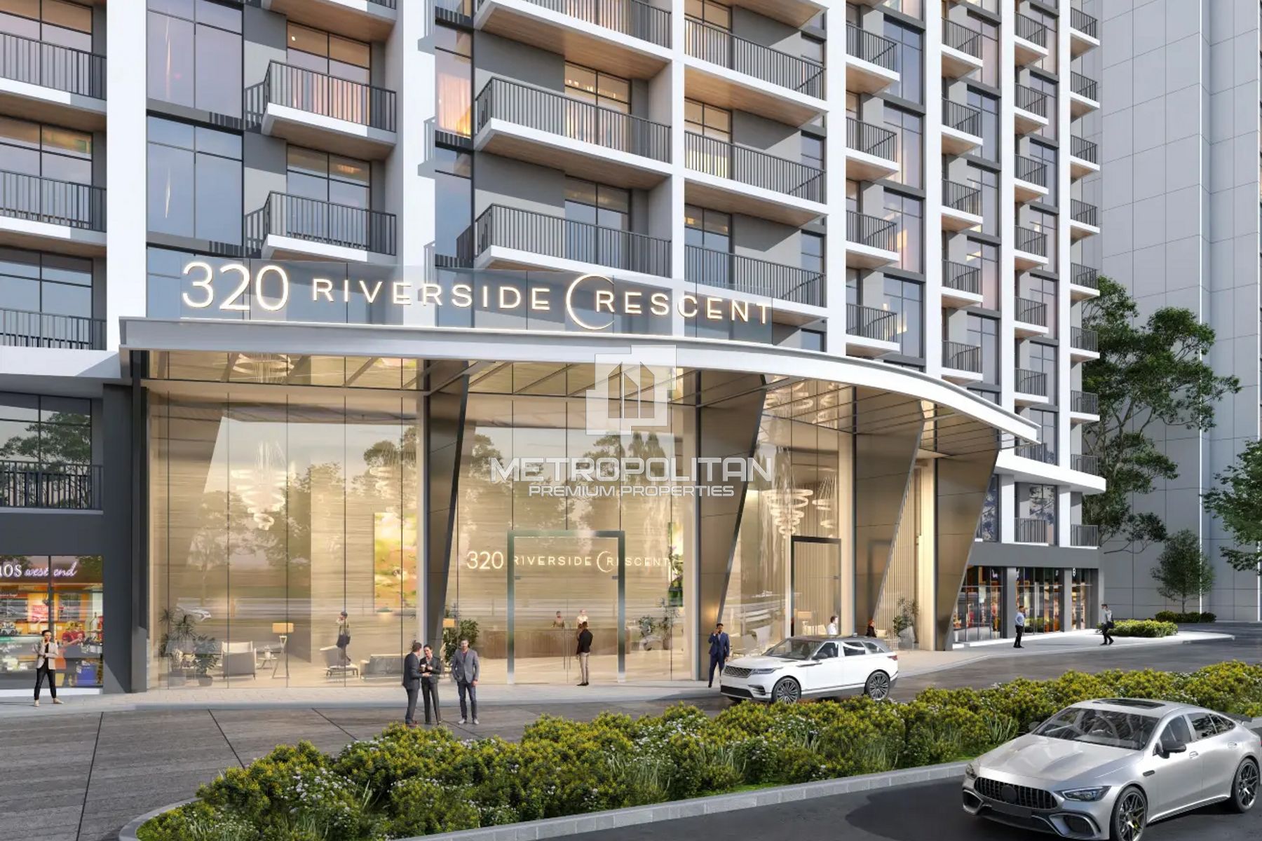 Image - 320 Riverside Crescent, Bukadra, Dubai | Project - Apartment