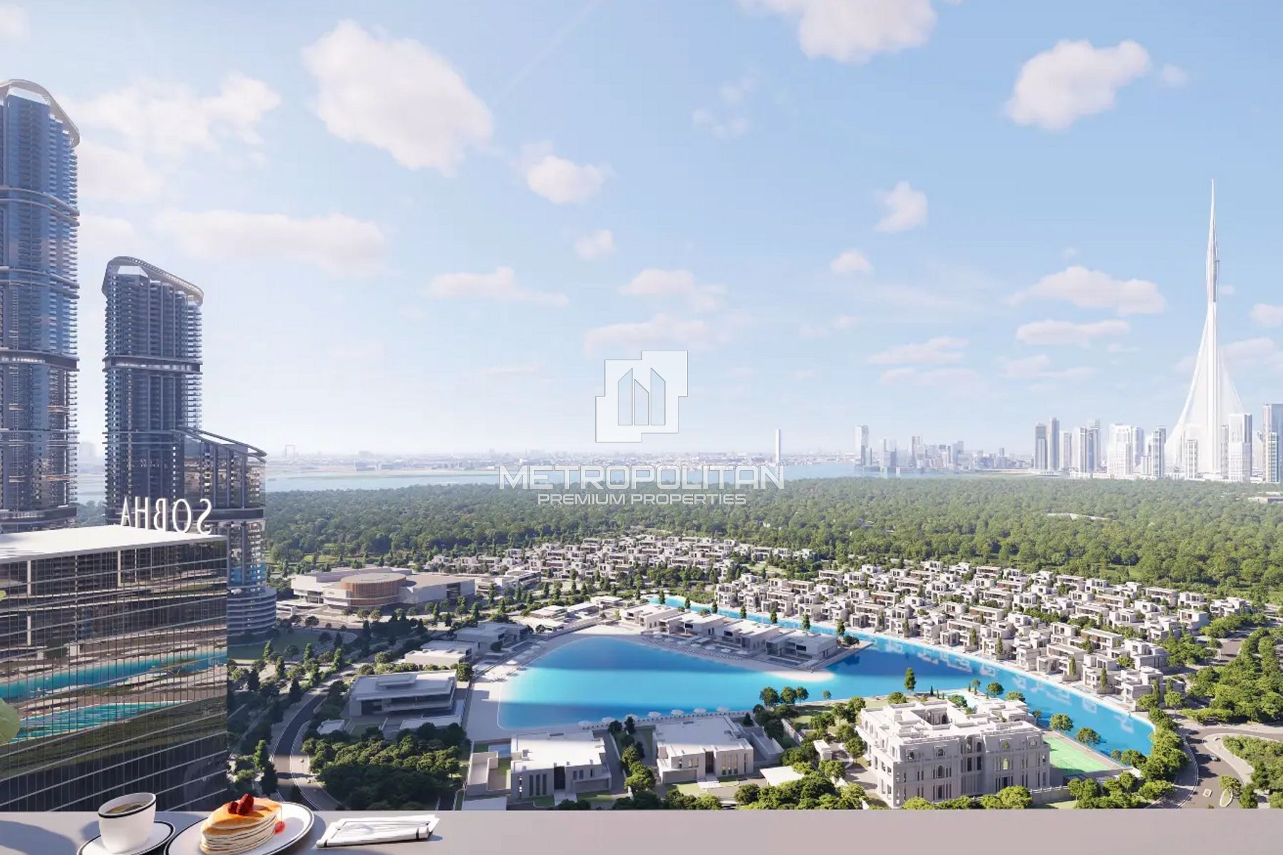 Image - 320 Riverside Crescent, Bukadra, Dubai | Project - Apartment