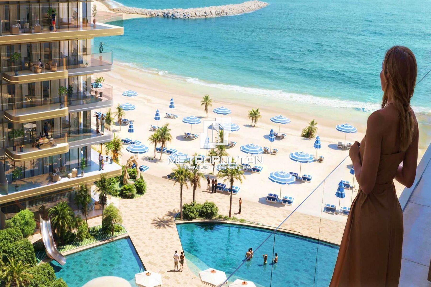 Branded Residence | Beachfront Living | Sea View photo-1