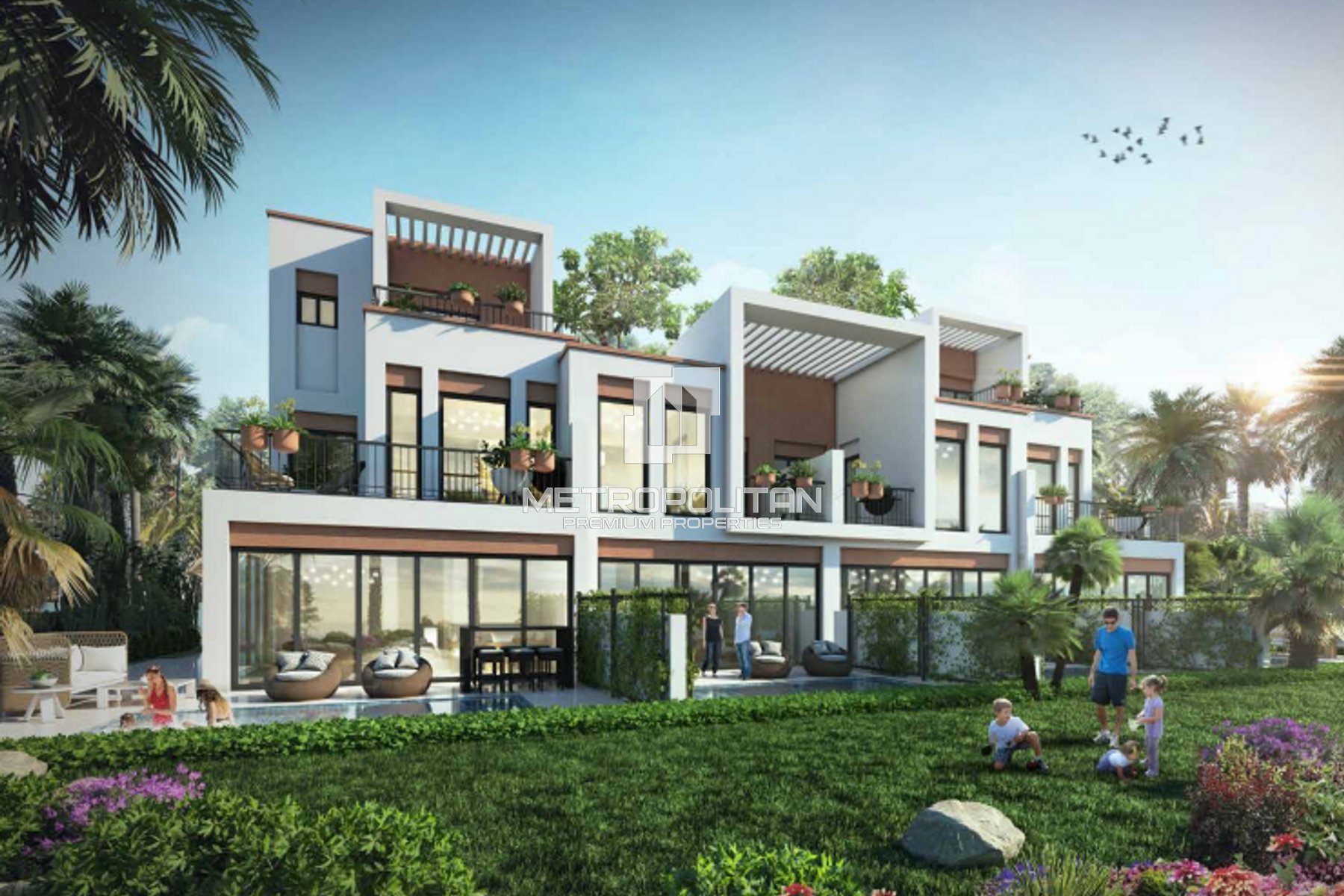 Image - Costa Brava 1, Damac Lagoons, Дубай | Project - Таунхаус