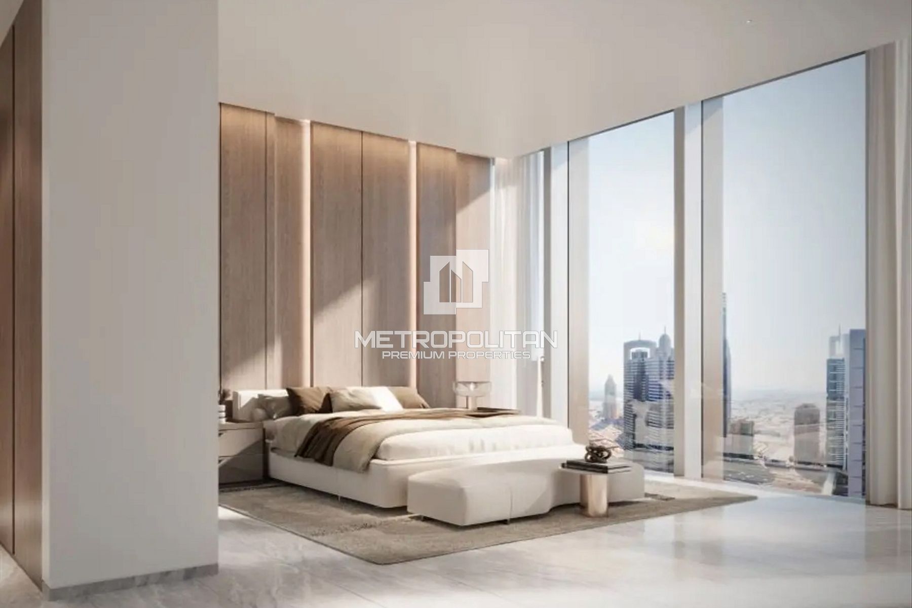 Luxury 1 Bed | Panoramic City View | High Floor
