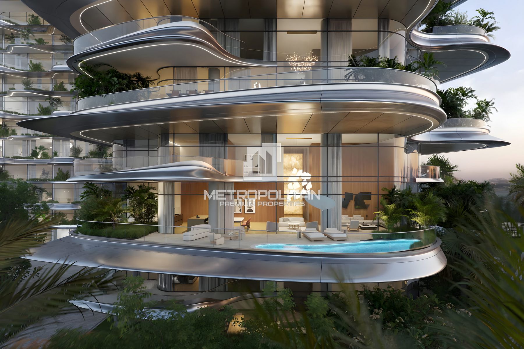 Image - SLS Residences the Palm, Palm Jumeirah, Дубай | Project - Апартаменты