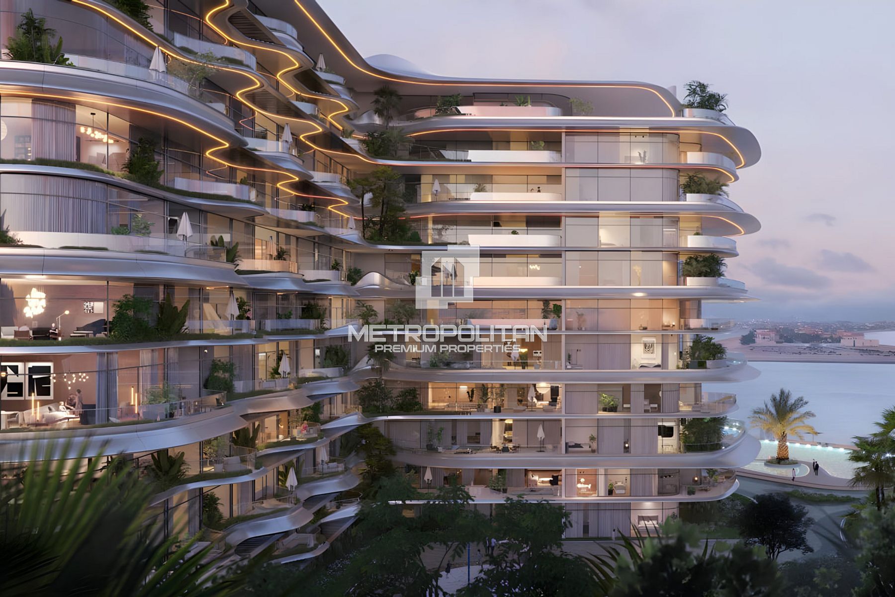 Image - SLS Residences the Palm, Palm Jumeirah, Дубай | Project - Апартаменты