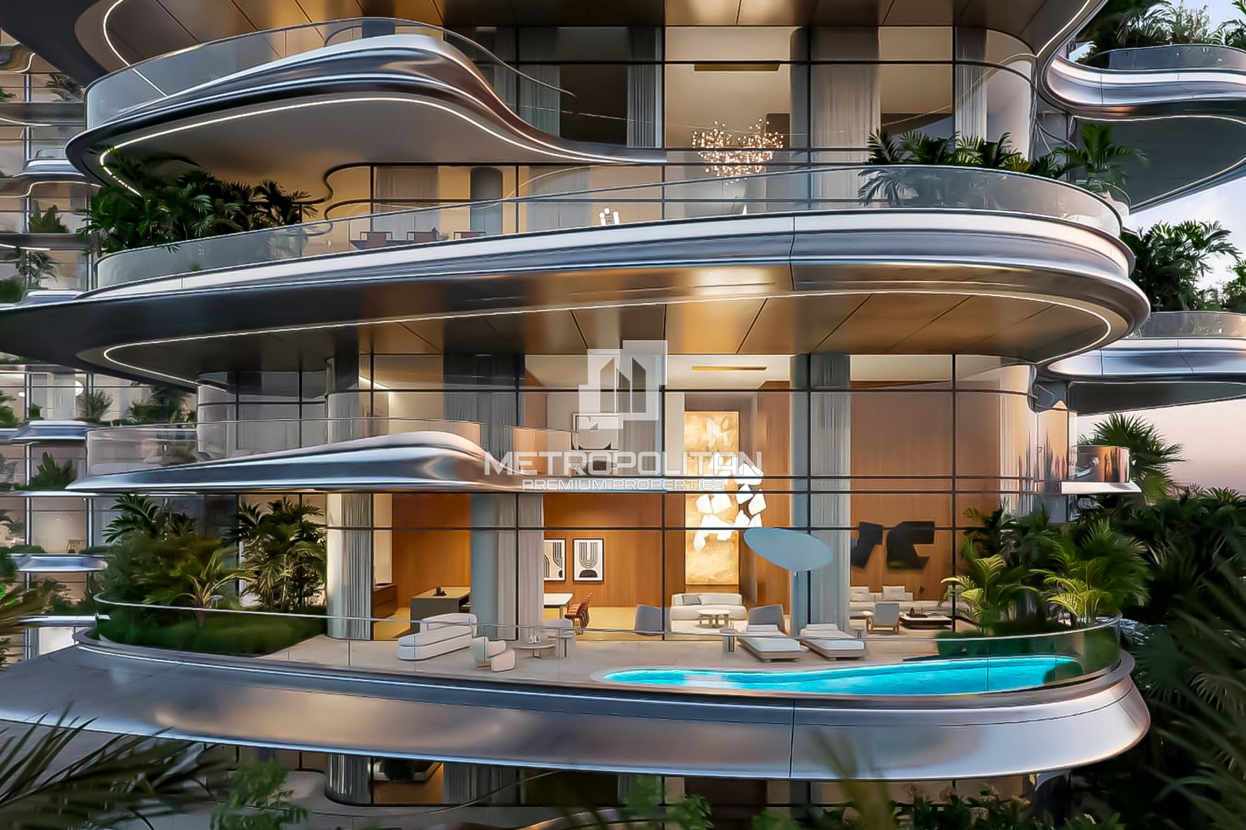 Image - SLS Residences the Palm, Palm Jumeirah, Дубай | Project - Апартаменты