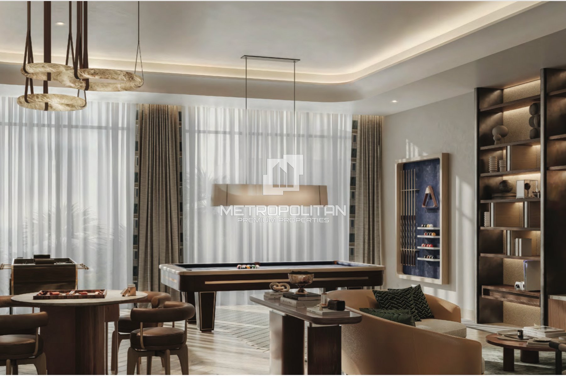 Luxury 1BR | Sea and Casino View | Hotel Amenities photo-1