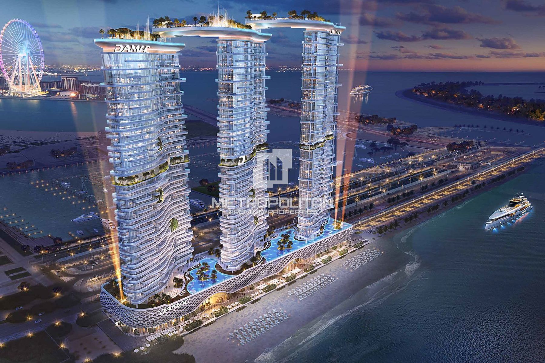 2BR Apartment for Sale in Damac Bay Tower C, Dubai Harbour - MPS-44768