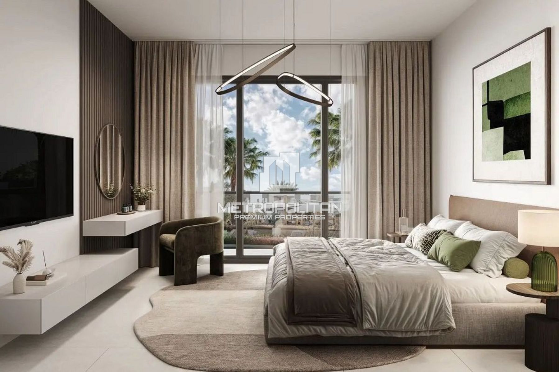 High Floor 2BR with Scenic Equestrian Views Verdes photo-4