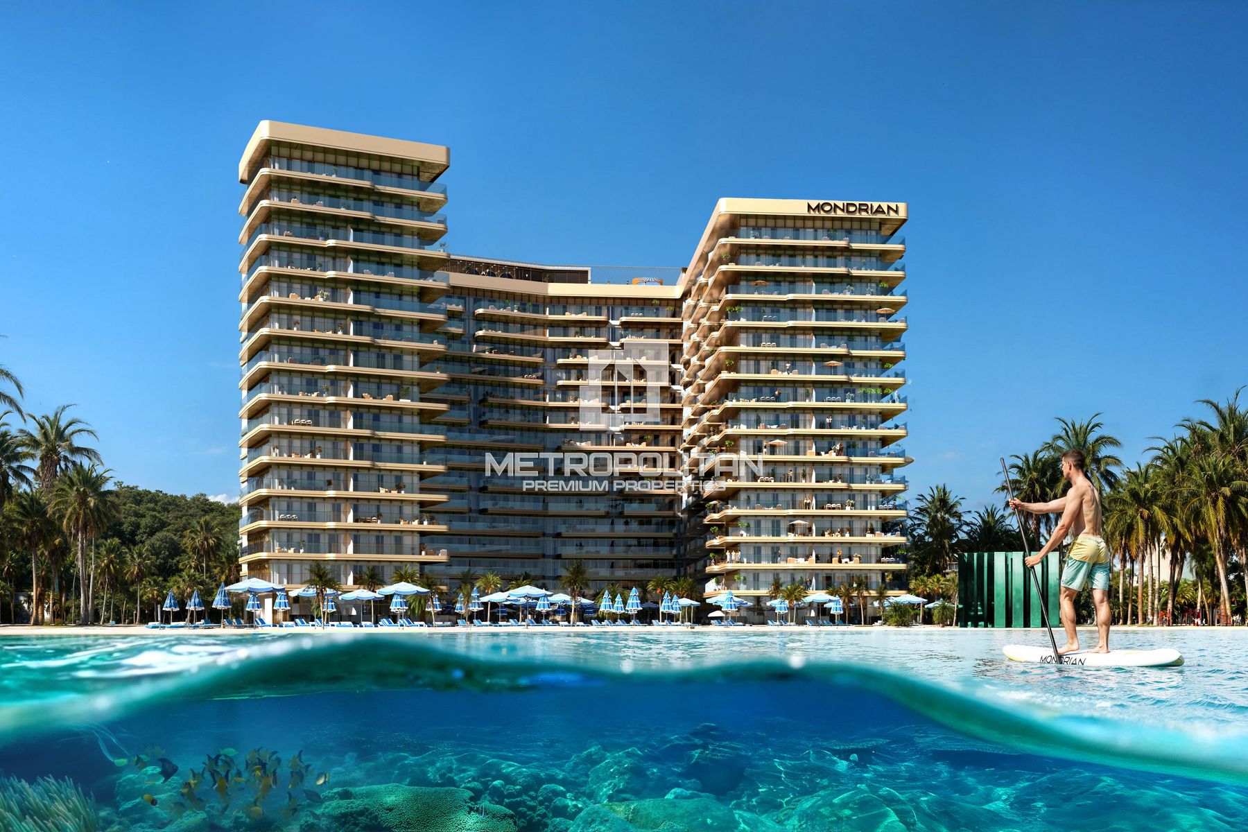 Image - Mondrian Al Marjan Beach Residences, Al Marjan Island, Ras Al Khaimah | Project - شقة