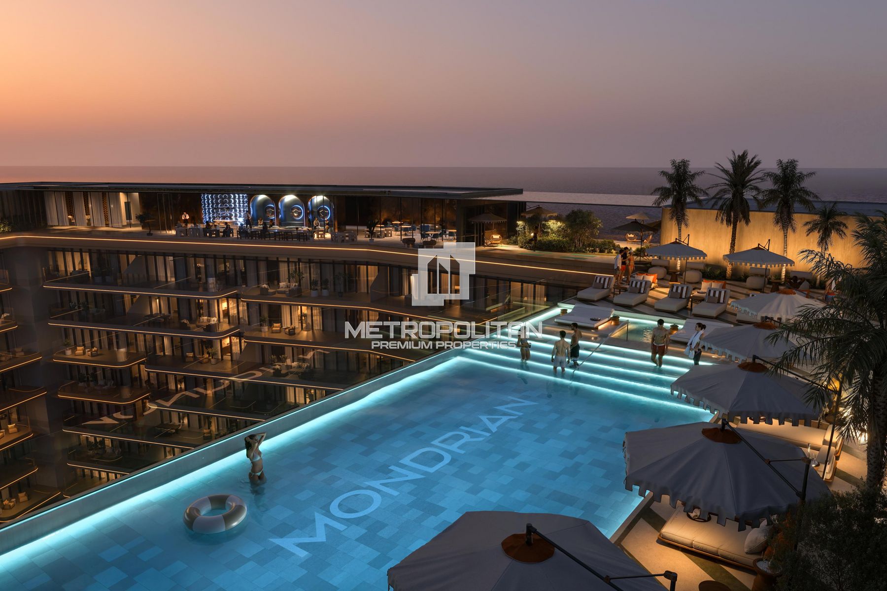 Image - Mondrian Al Marjan Beach Residences, Al Marjan Island, Ras Al Khaimah | Project - شقة