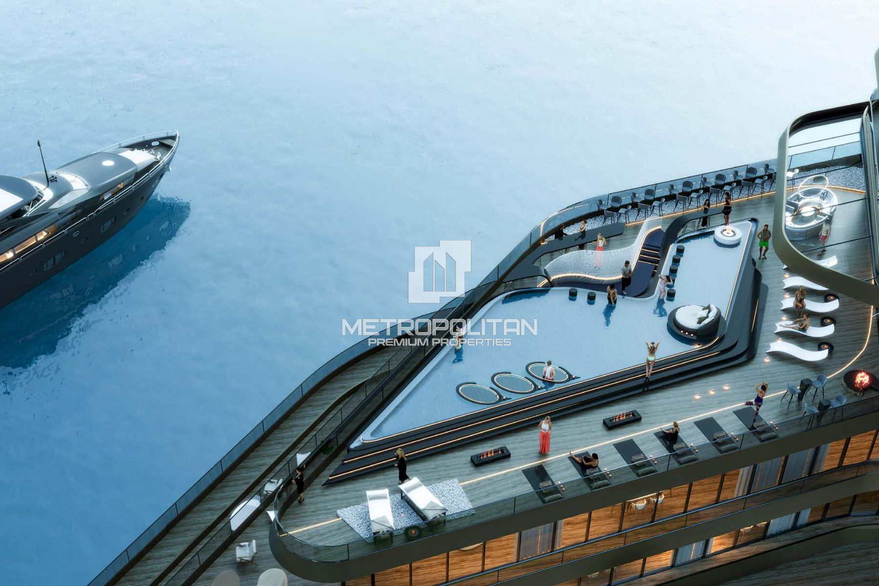 تاون هاوس بغرفتي نوم للبيع في ميناء العرب – MPS-44937 photo-6