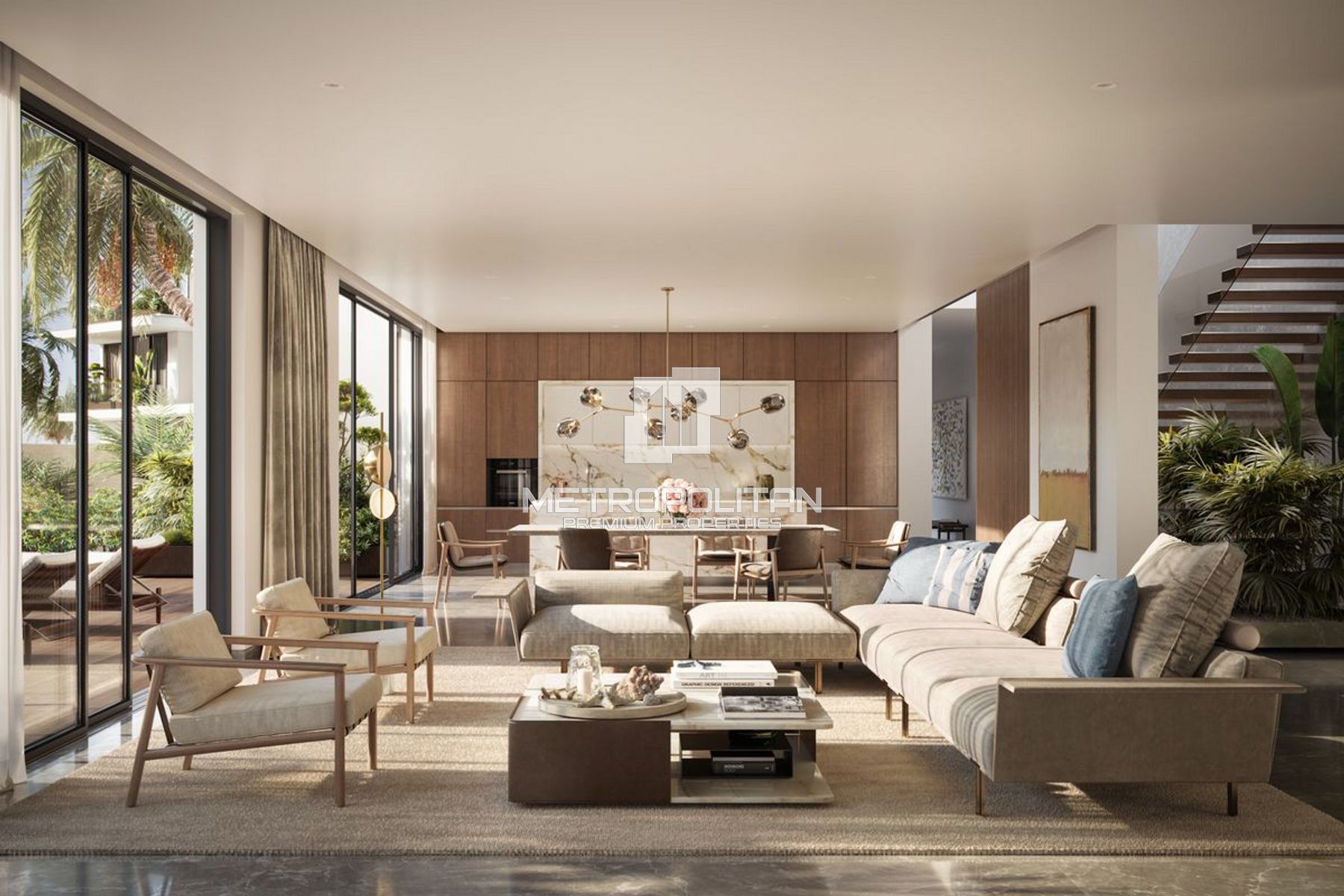 Image - Villa Blue Horizon Frond D, Palm Jebel Ali, Дубай | Project - Вилла