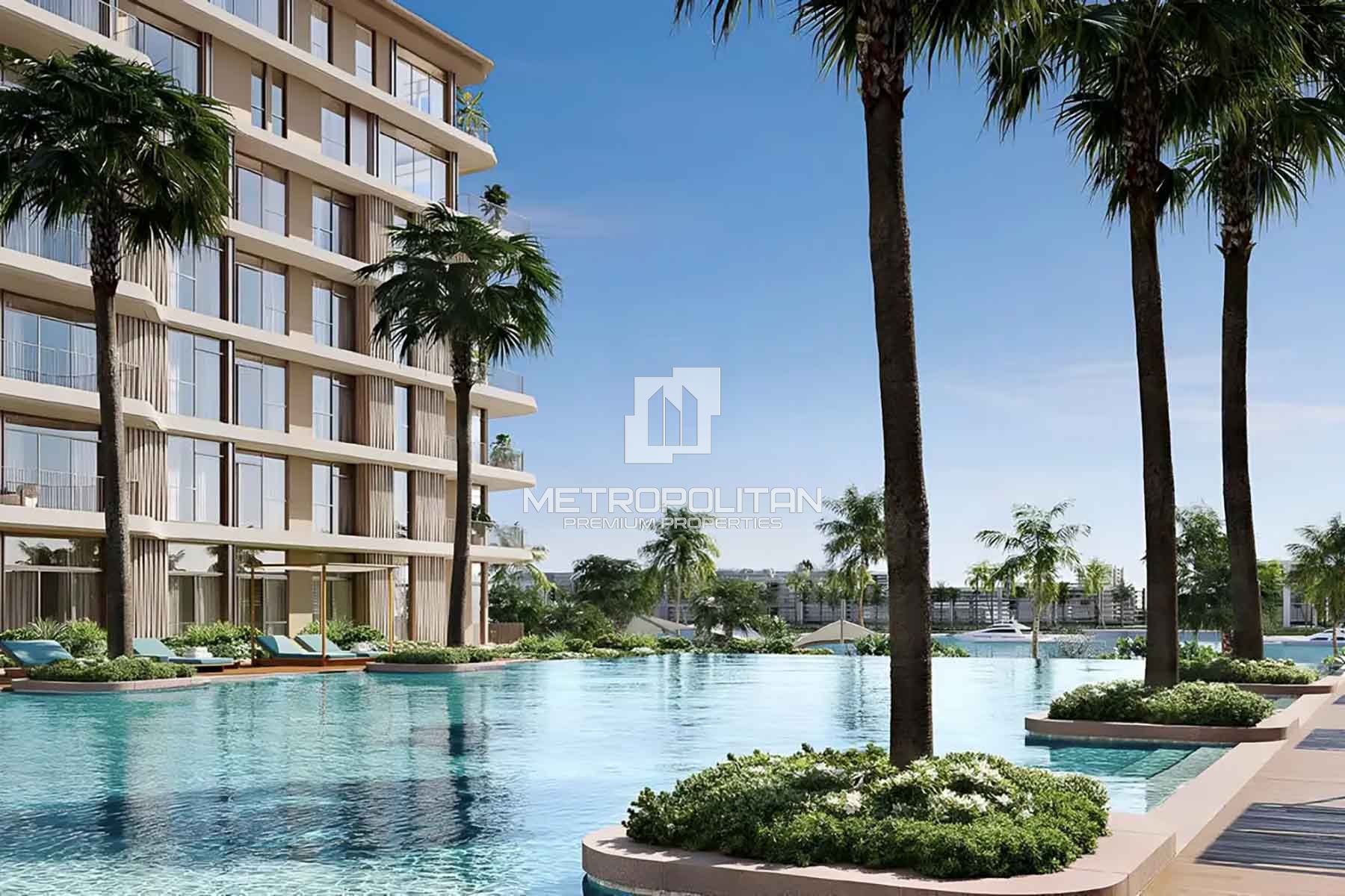 Sea and Beach View | Rare 1BR | Prime Investment