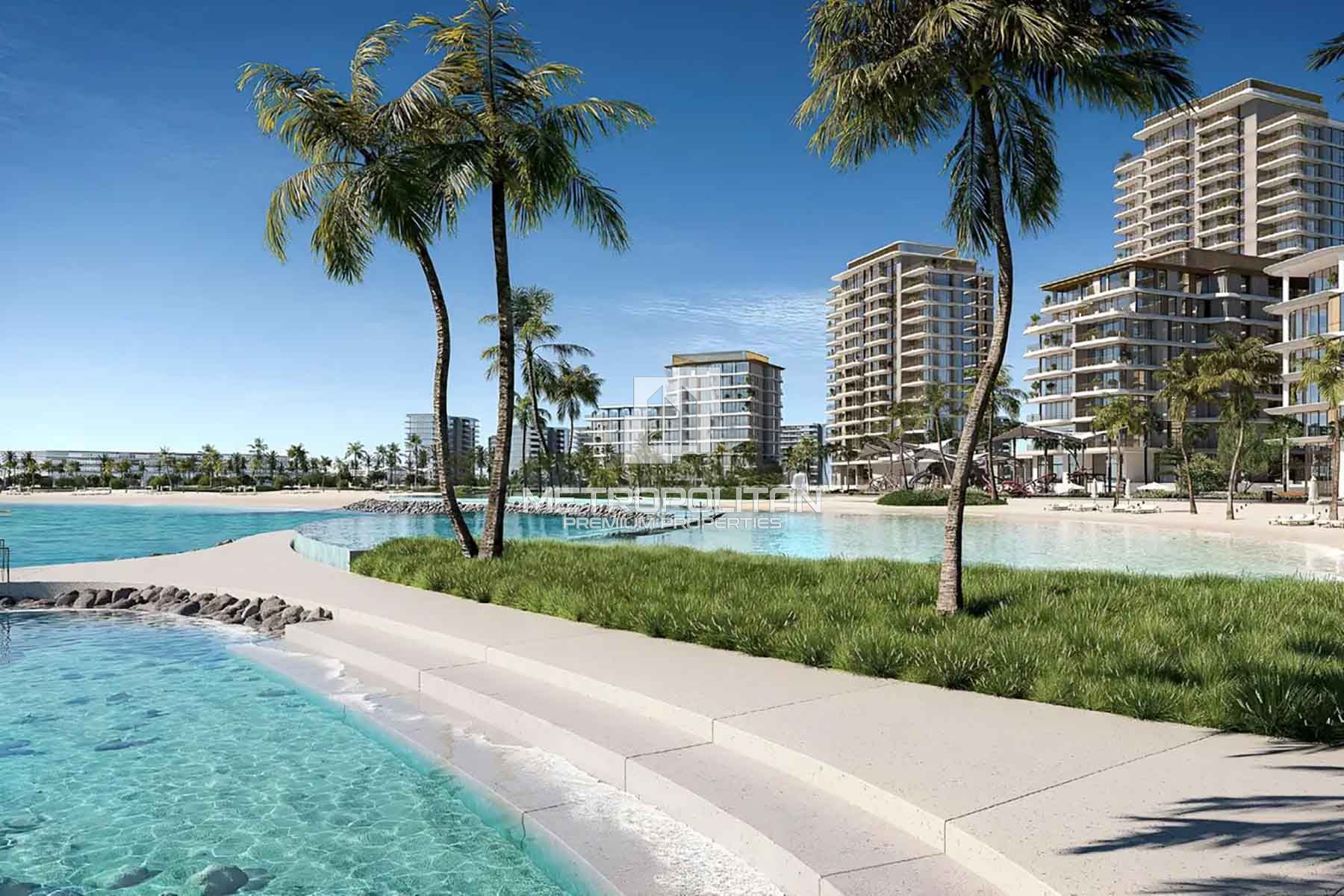 Sea and Beach View | Rare 1BR | Prime Investment