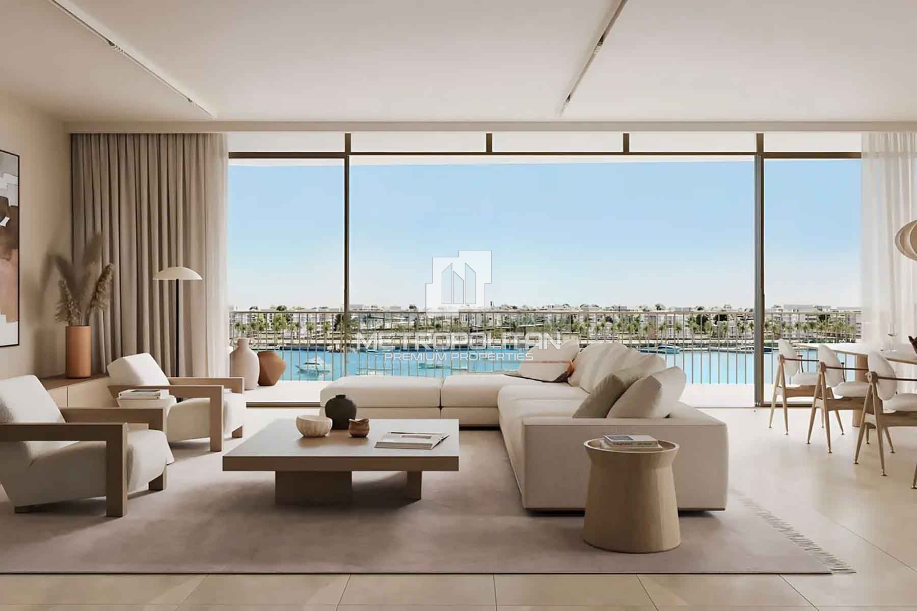 Sea and Beach View | Rare 1BR | Prime Investment
