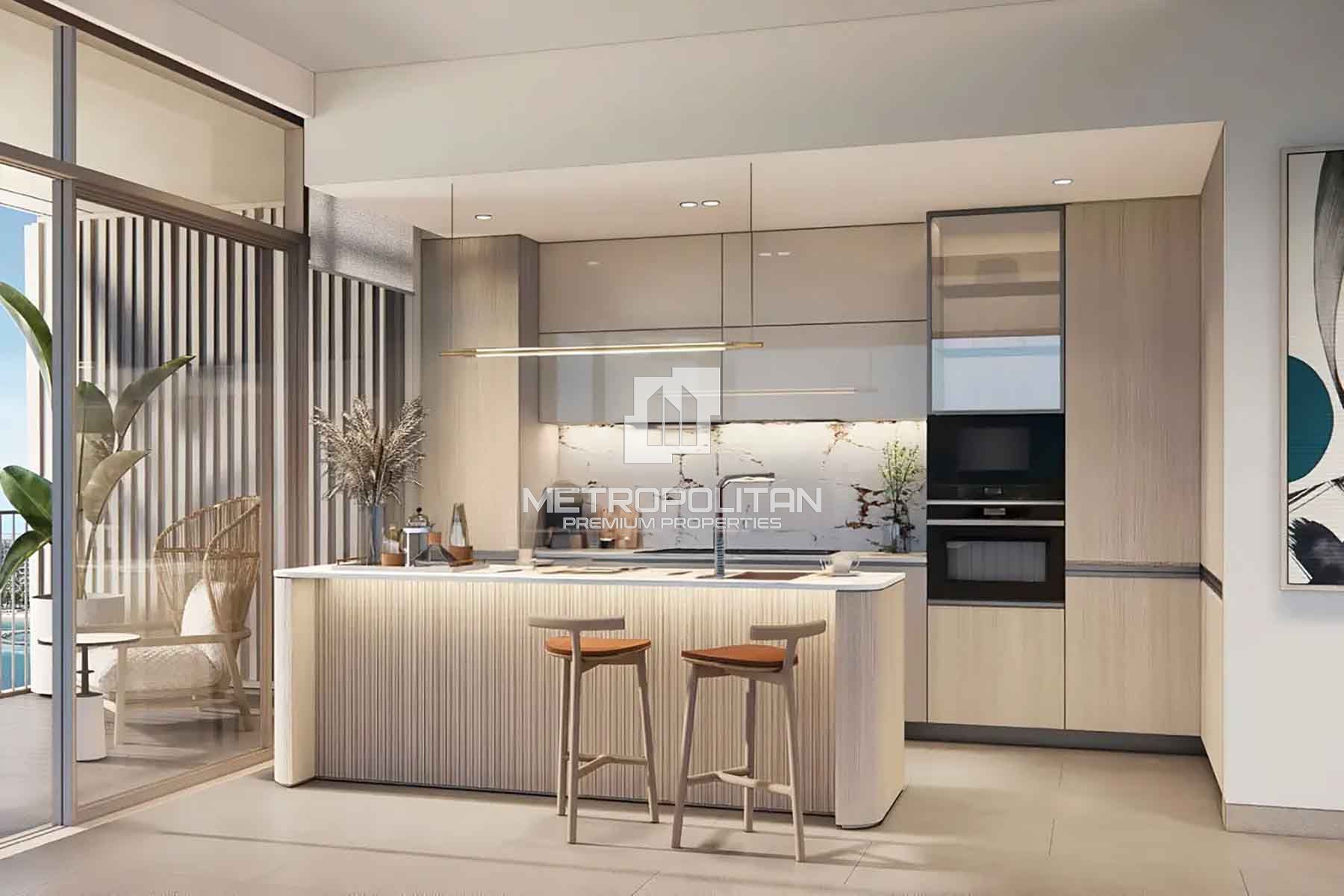 Sea and Beach View | Rare 1BR | Prime Investment