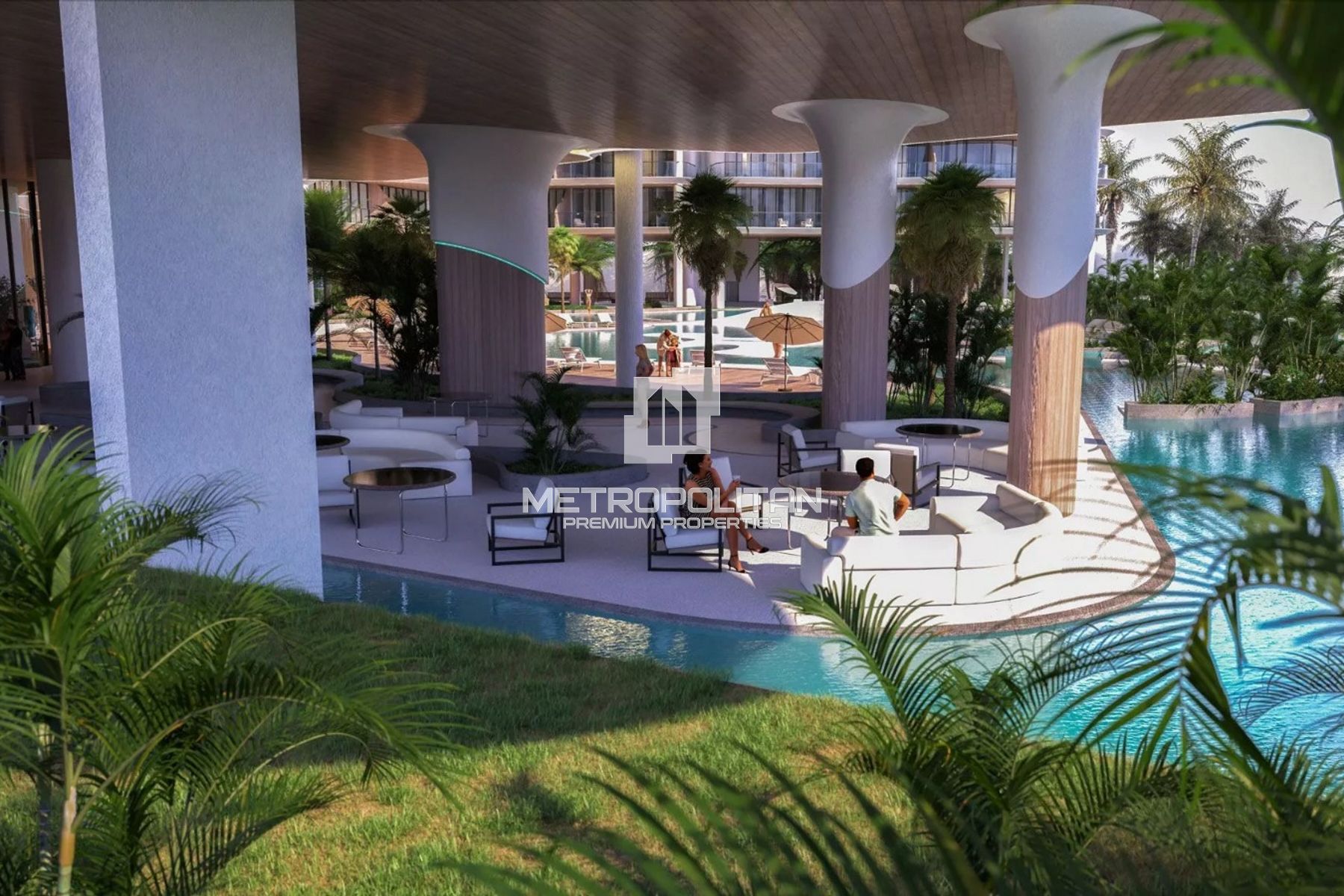 Spacious 1BR |Pool and Sea View |Beachfront Living photo-14