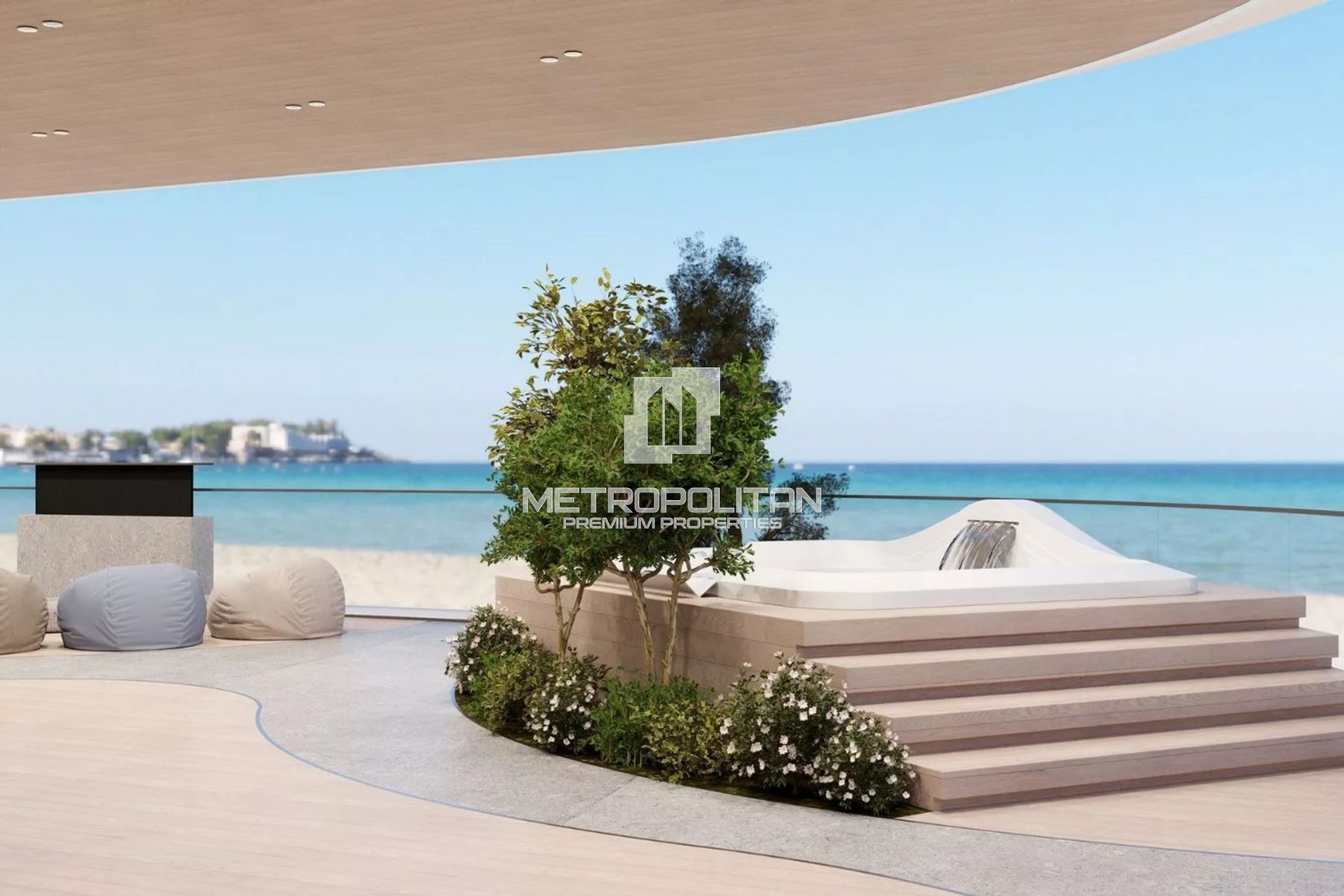 Spacious 1BR |Pool and Sea View |Beachfront Living photo-19