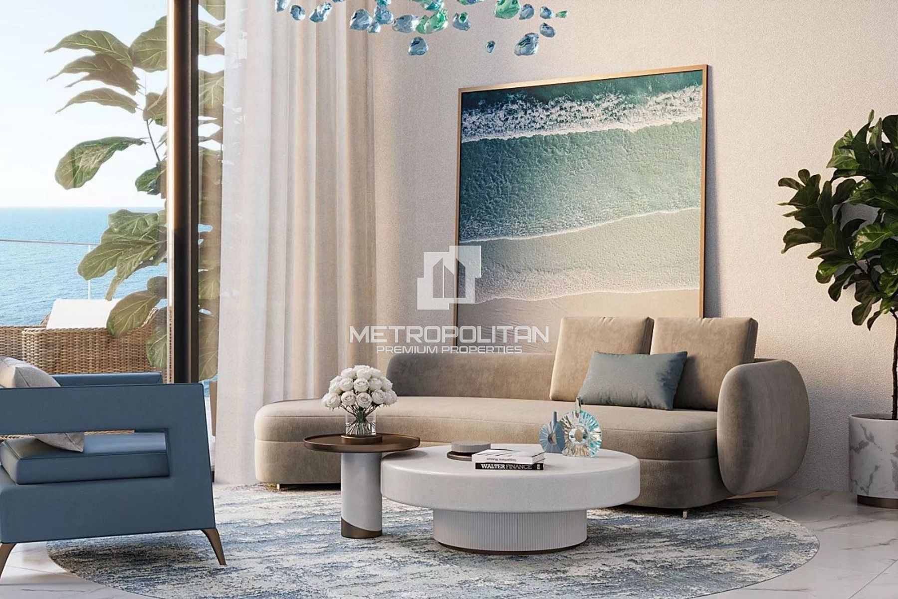 Spacious 1BR |Pool and Sea View |Beachfront Living photo-4