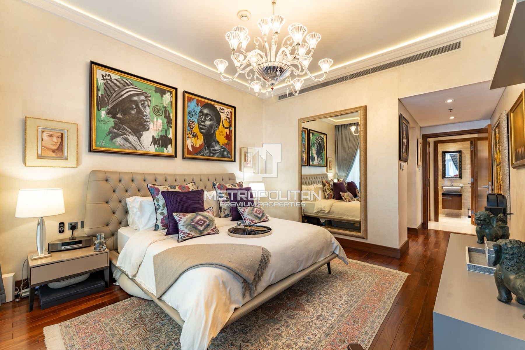 Exquisitely Upgraded 1BR|Designer Furnished|Vacant