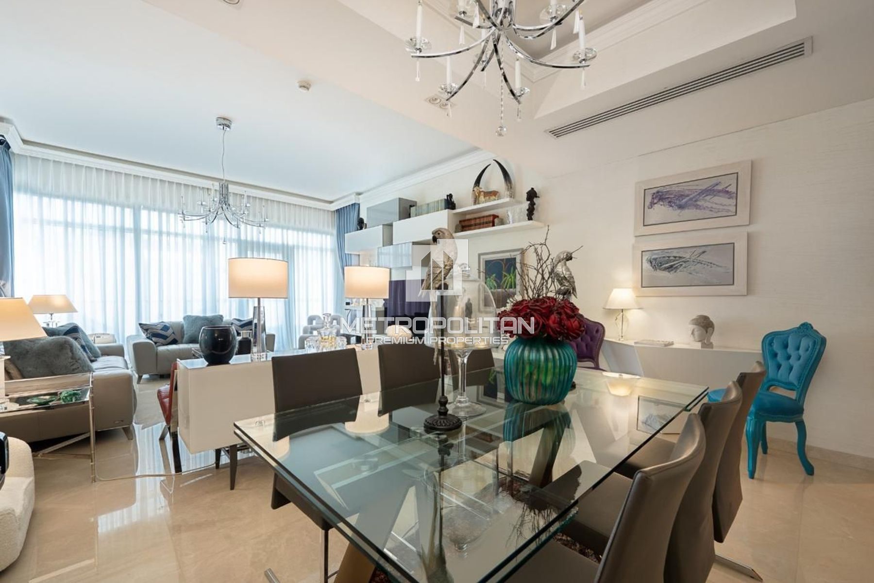 Exquisitely Upgraded 1BR|Designer Furnished|Vacant