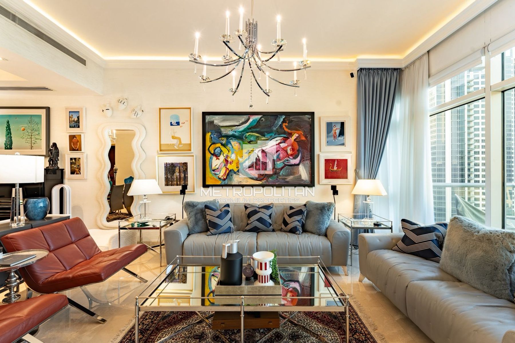 Exquisitely Upgraded 1BR|Designer Furnished|Vacant