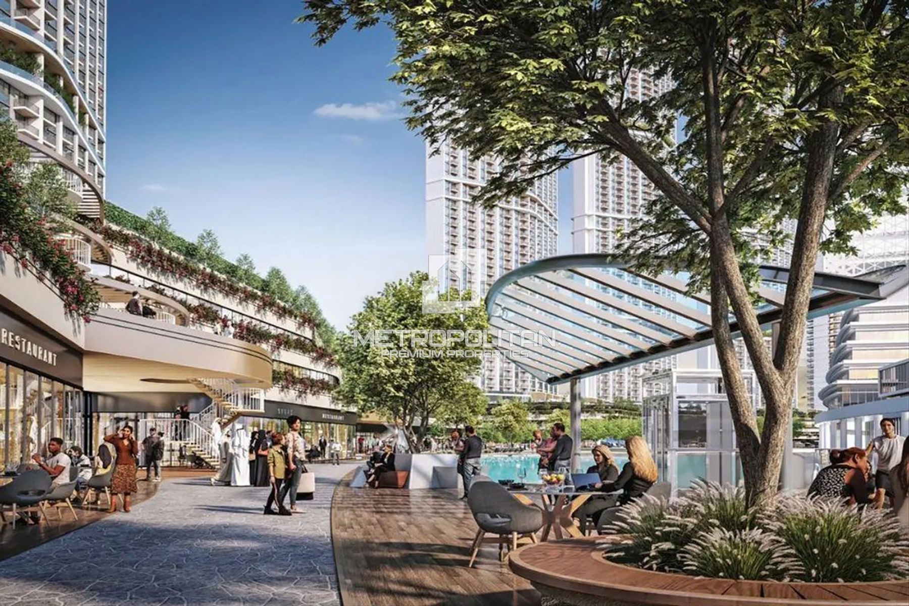 Image - 340 Riverside Crescent, Bukadra, Dubai | Project - Apartment