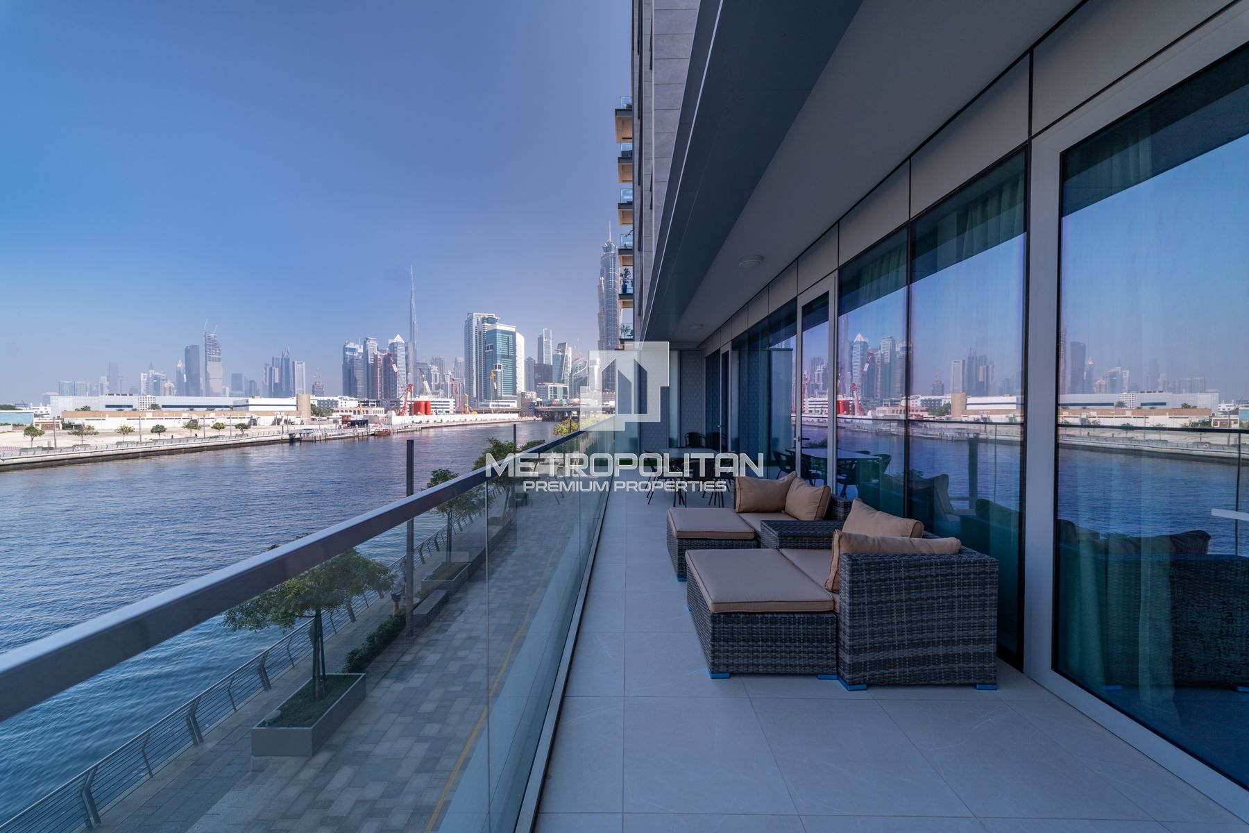 Furnished| Big Layout | Rented | Burj & Canal View