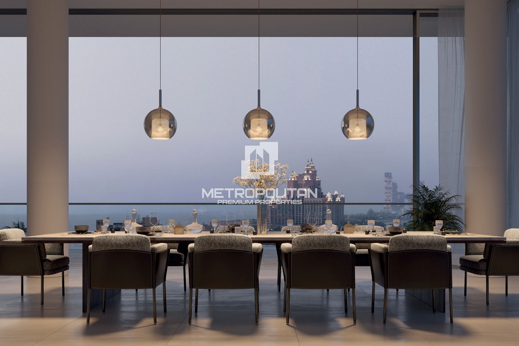 Palm Jumeirah View | Corner Unit | Mid Floor photo-8