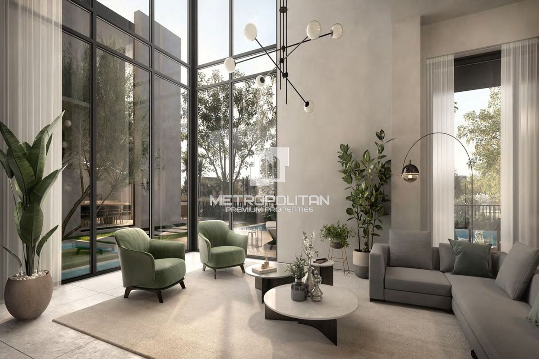 Corner Villa | Swimming Pool and  Park Views photo-9