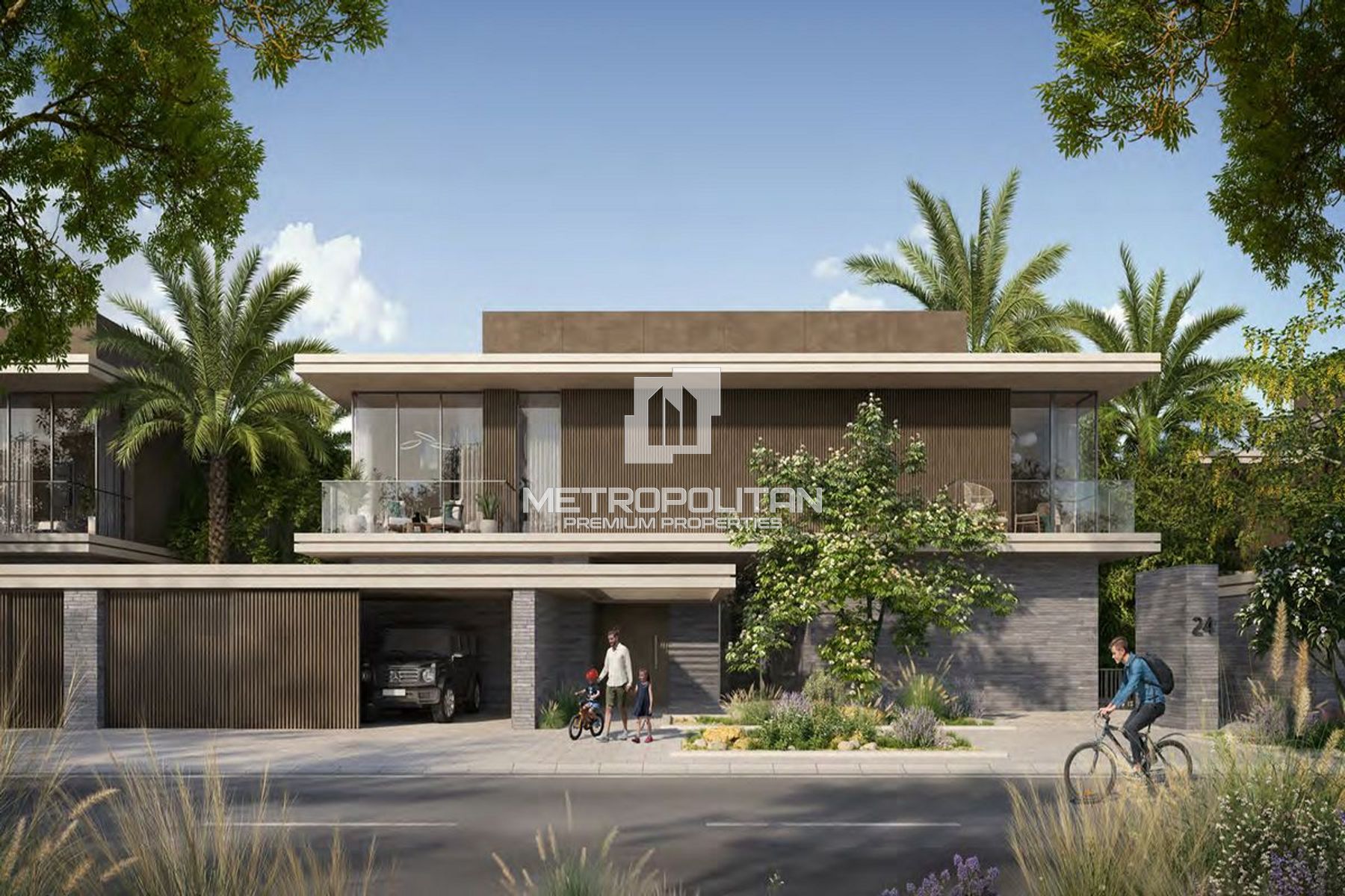 Corner Villa | Swimming Pool and  Park Views photo-11