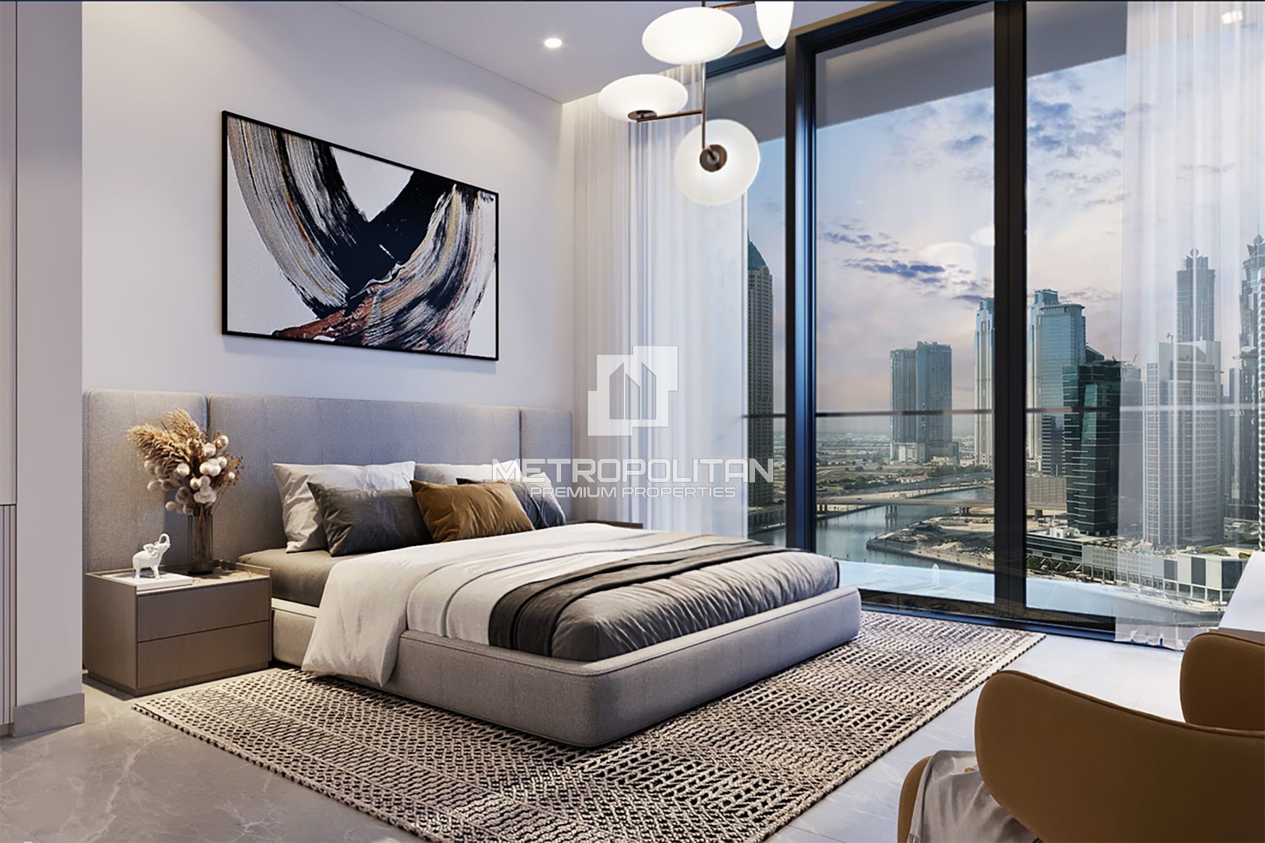 Dubai Canal View | Middle Floor | Corner Unit photo-6