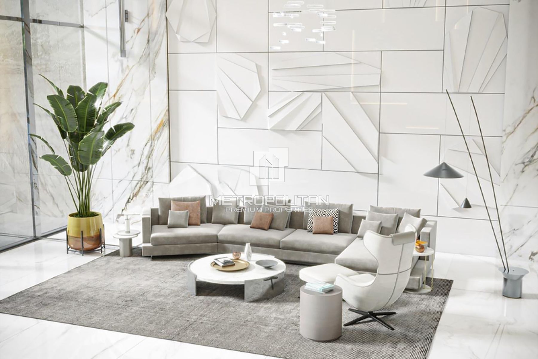 Pool View | High Floor | 1 Min to Metro | Vastu photo-1