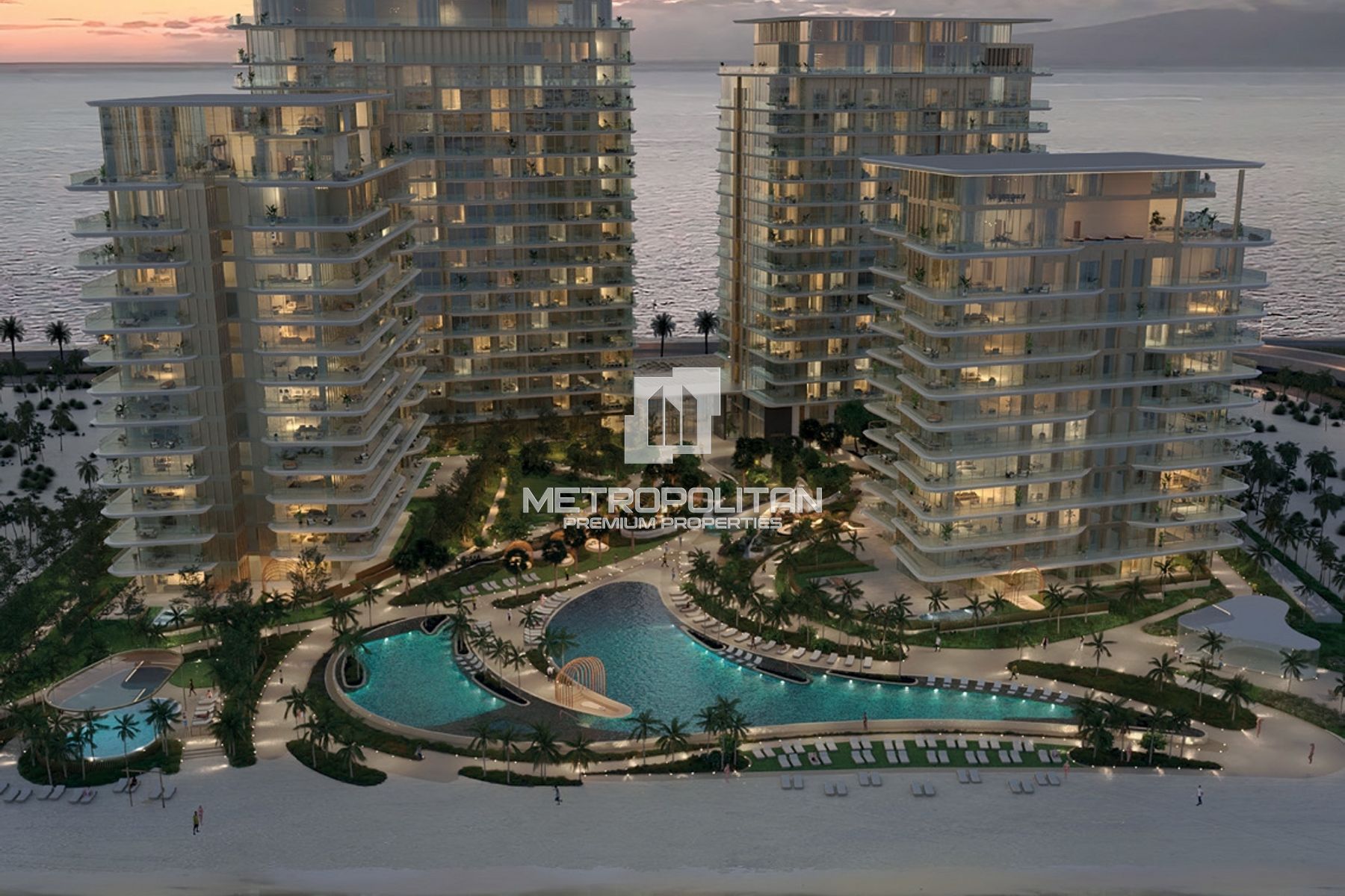 Palm View | High Floor | 2 Beds Plus Maid’s Room