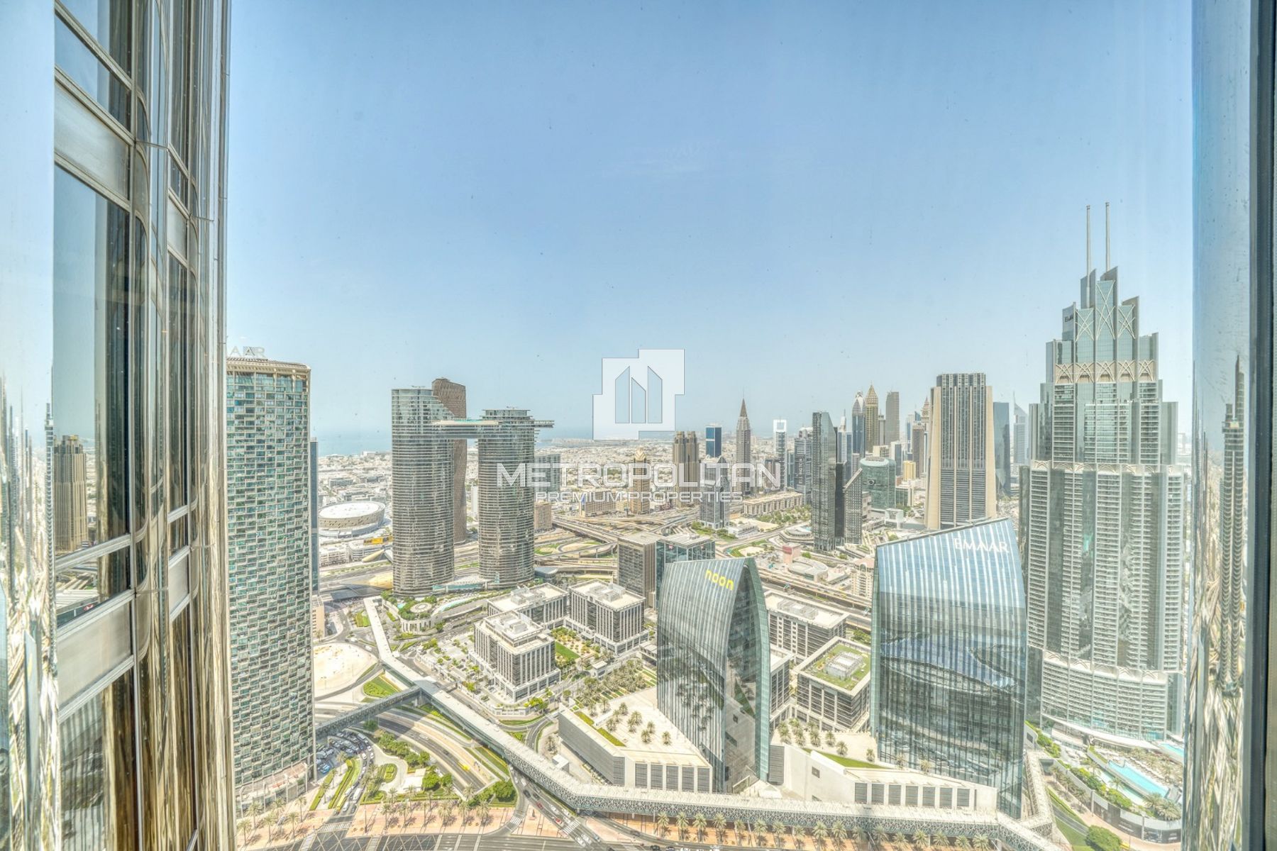 DIFC and Sea View | Spacious | with Maids room