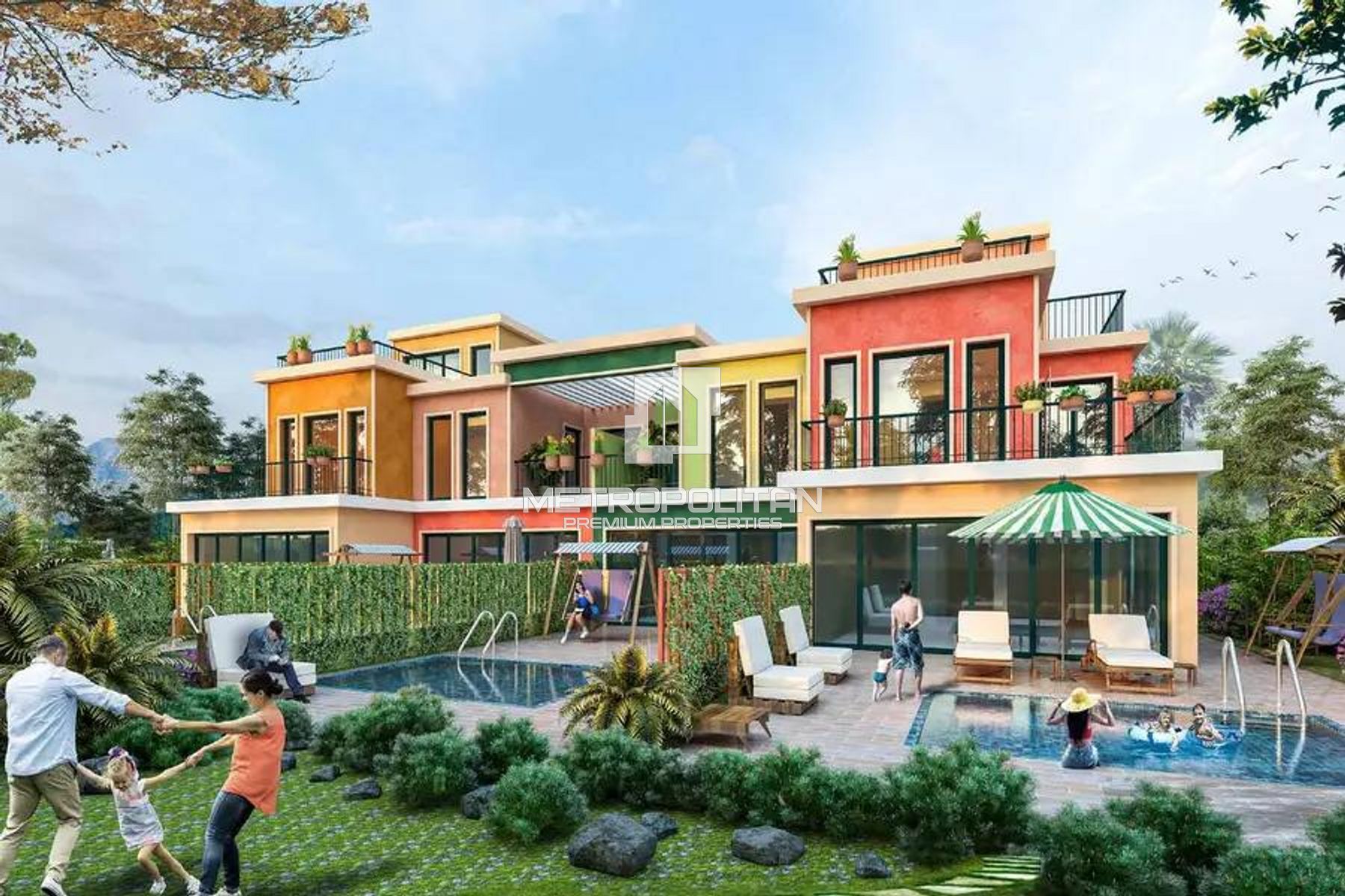 Image - Portofino, Damac Lagoons, Dubai | Project - Townhouse