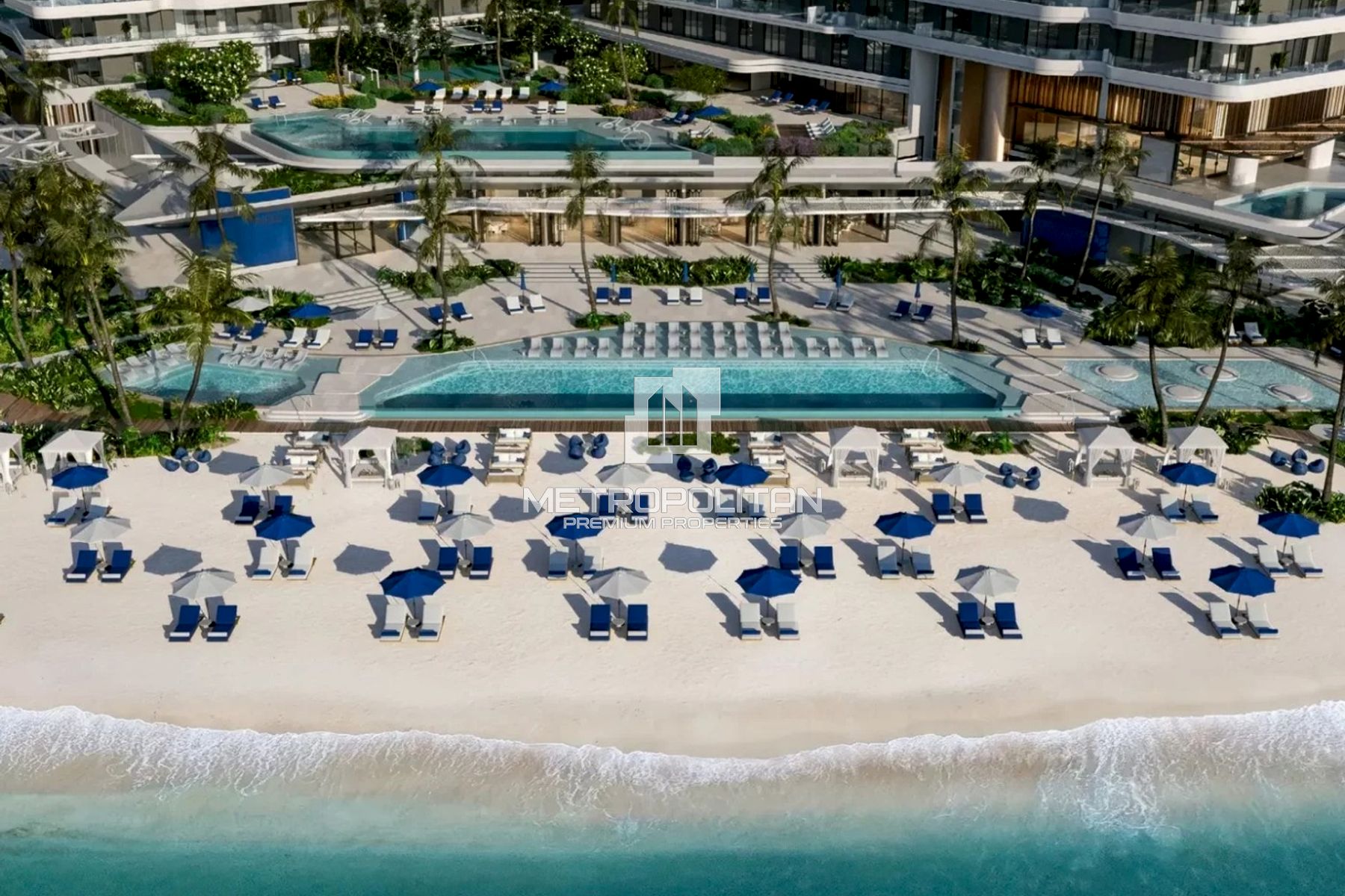 Iconic 1BR | Private Beach | Resort Amenities