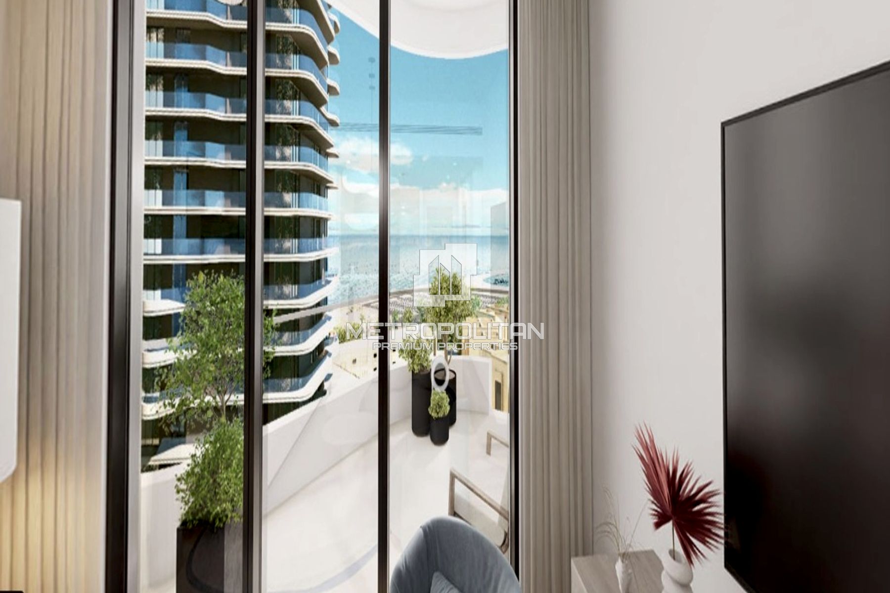 Iconic 1BR | Private Beach | Resort Amenities