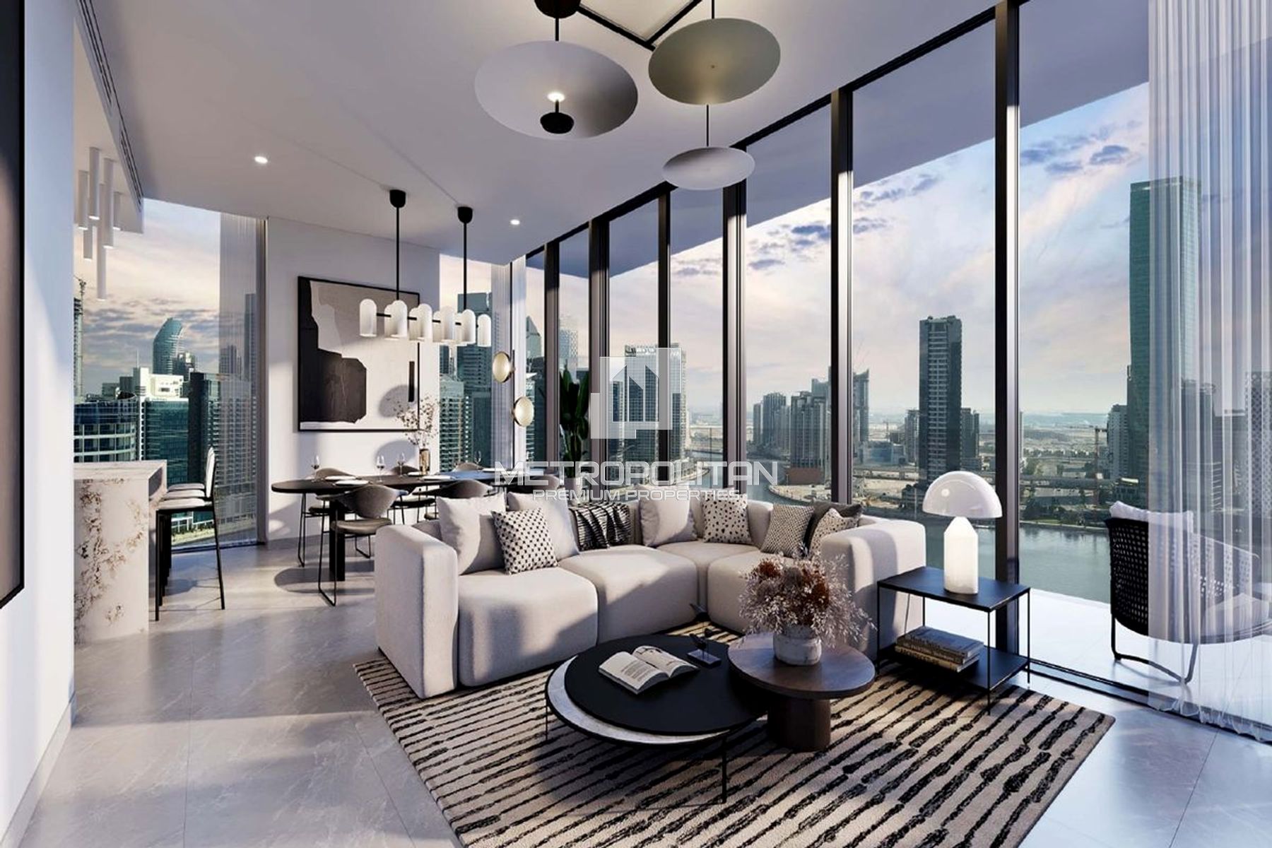 3 Beds Plus Maid | Corner Unit | Canal & Burj View