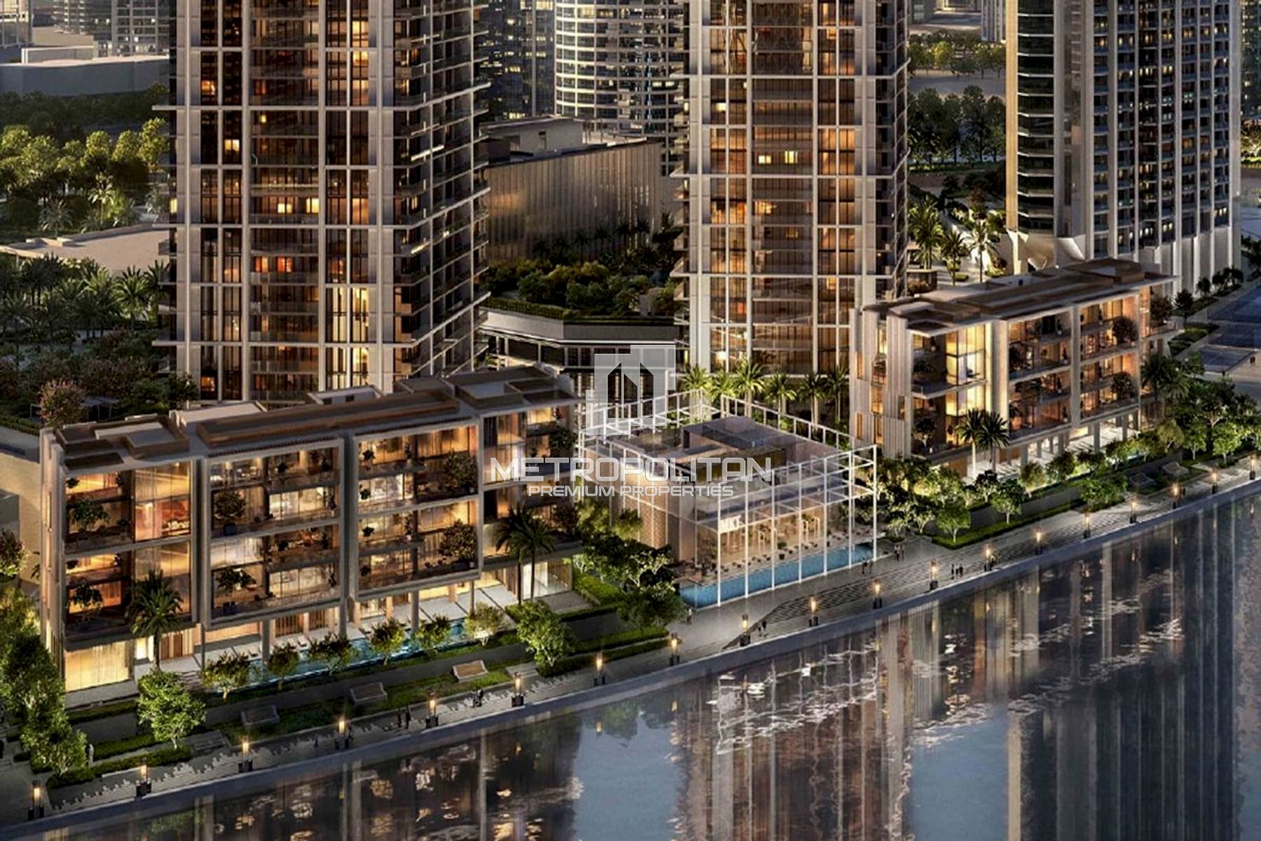 3 Beds Plus Maid | Corner Unit | Canal & Burj View